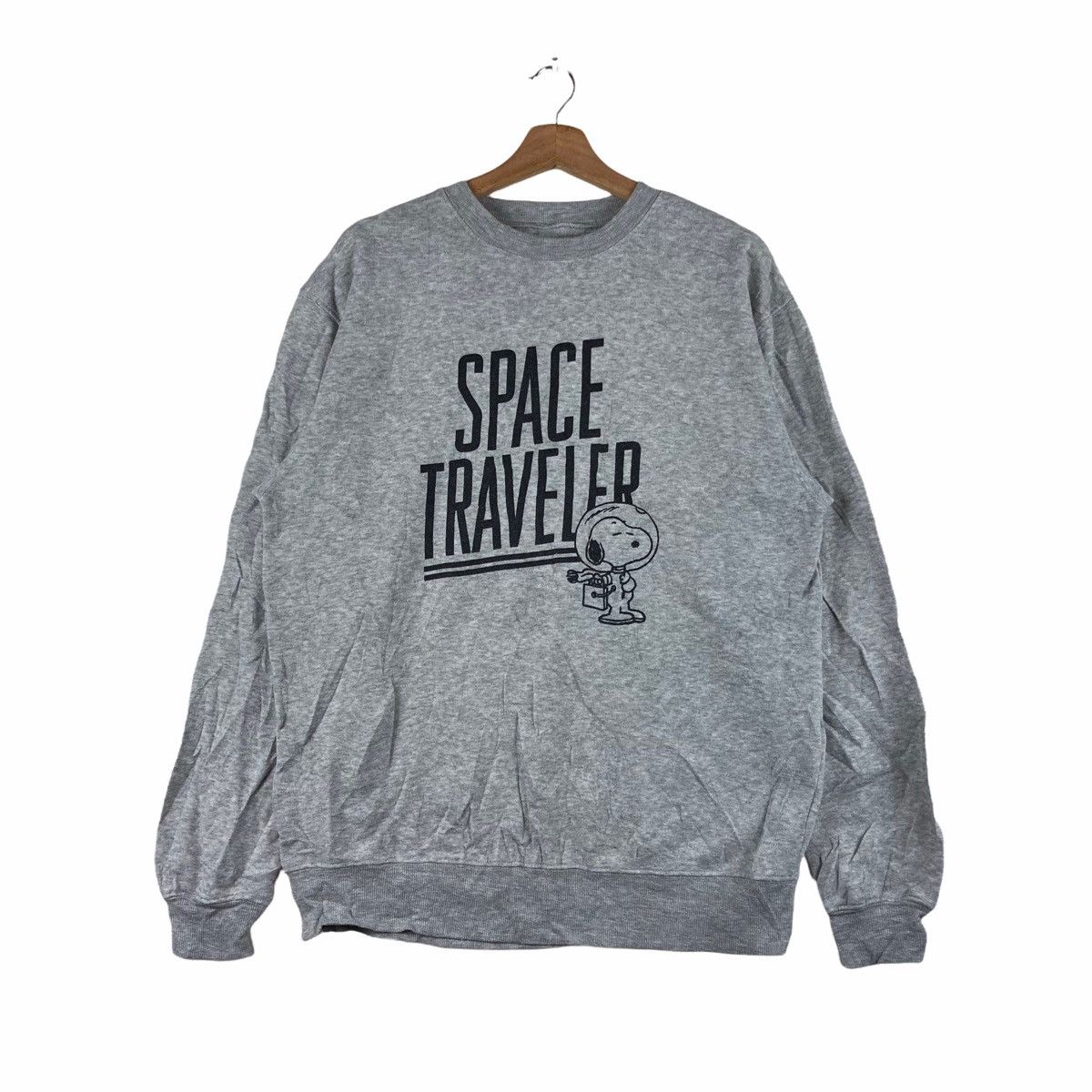 Vintage Vintage SWEATSHIRT SNOOPY SPACE TRAVELER pullover jumper Size US XXL / EU 58 / 5 - 1 Thumbnail