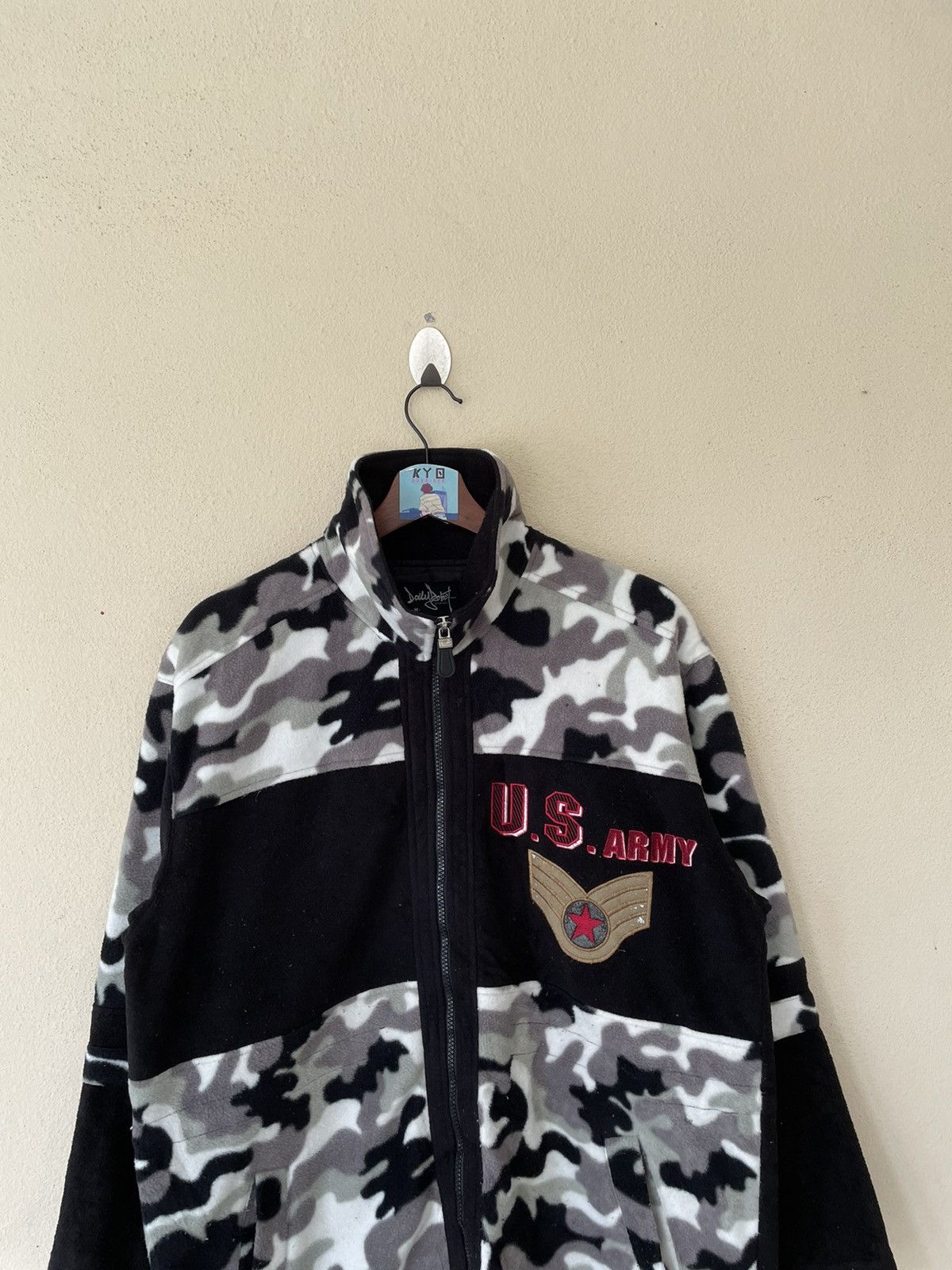 Vintage US ARMY FLEECE JACKET Size US M / EU 48-50 / 2 - 5 Thumbnail