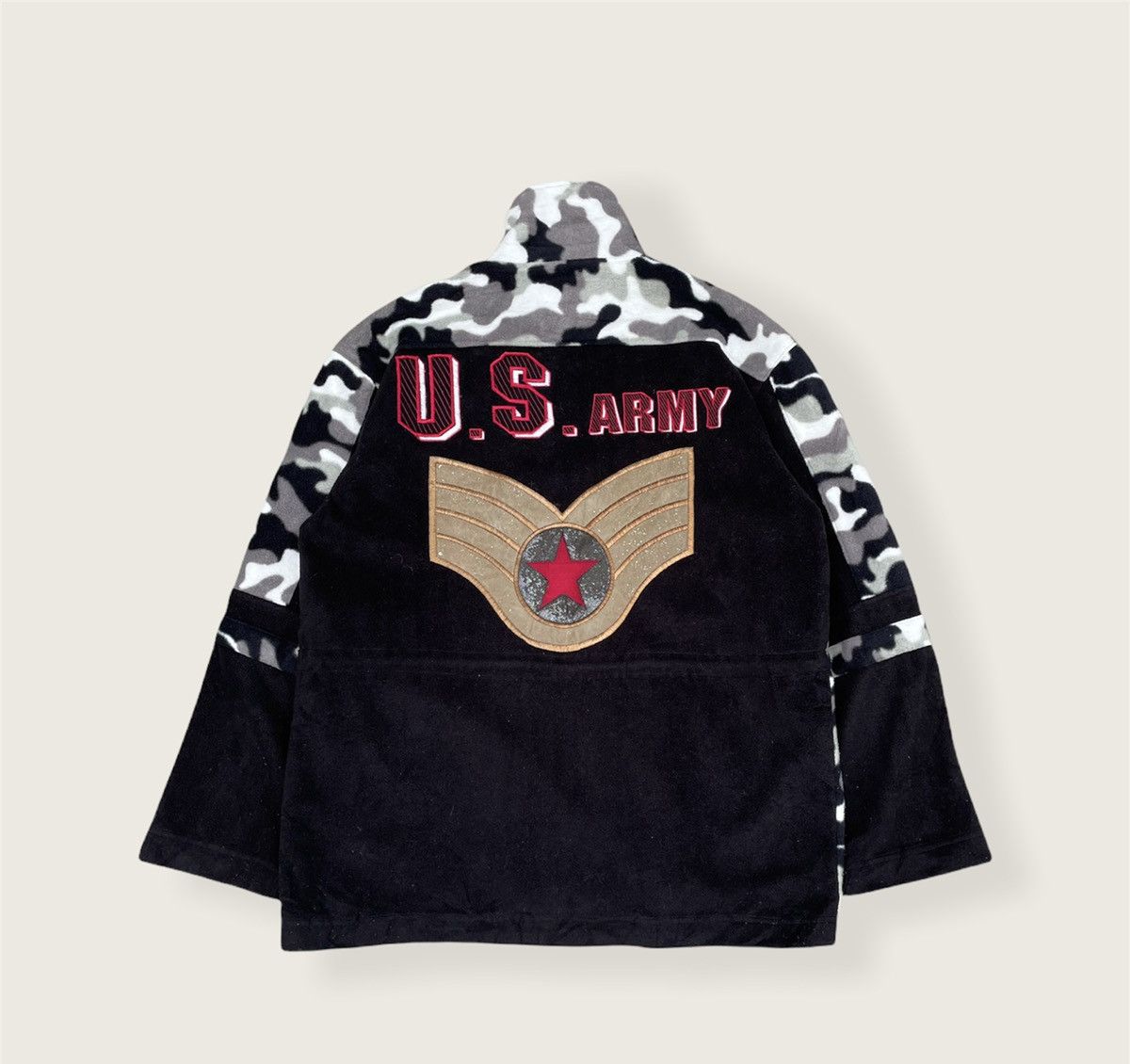 Vintage US ARMY FLEECE JACKET Size US M / EU 48-50 / 2 - 1 Thumbnail