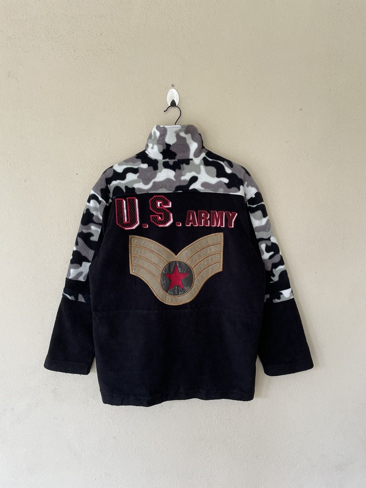 Vintage US ARMY FLEECE JACKET Size US M / EU 48-50 / 2 - 6 Thumbnail