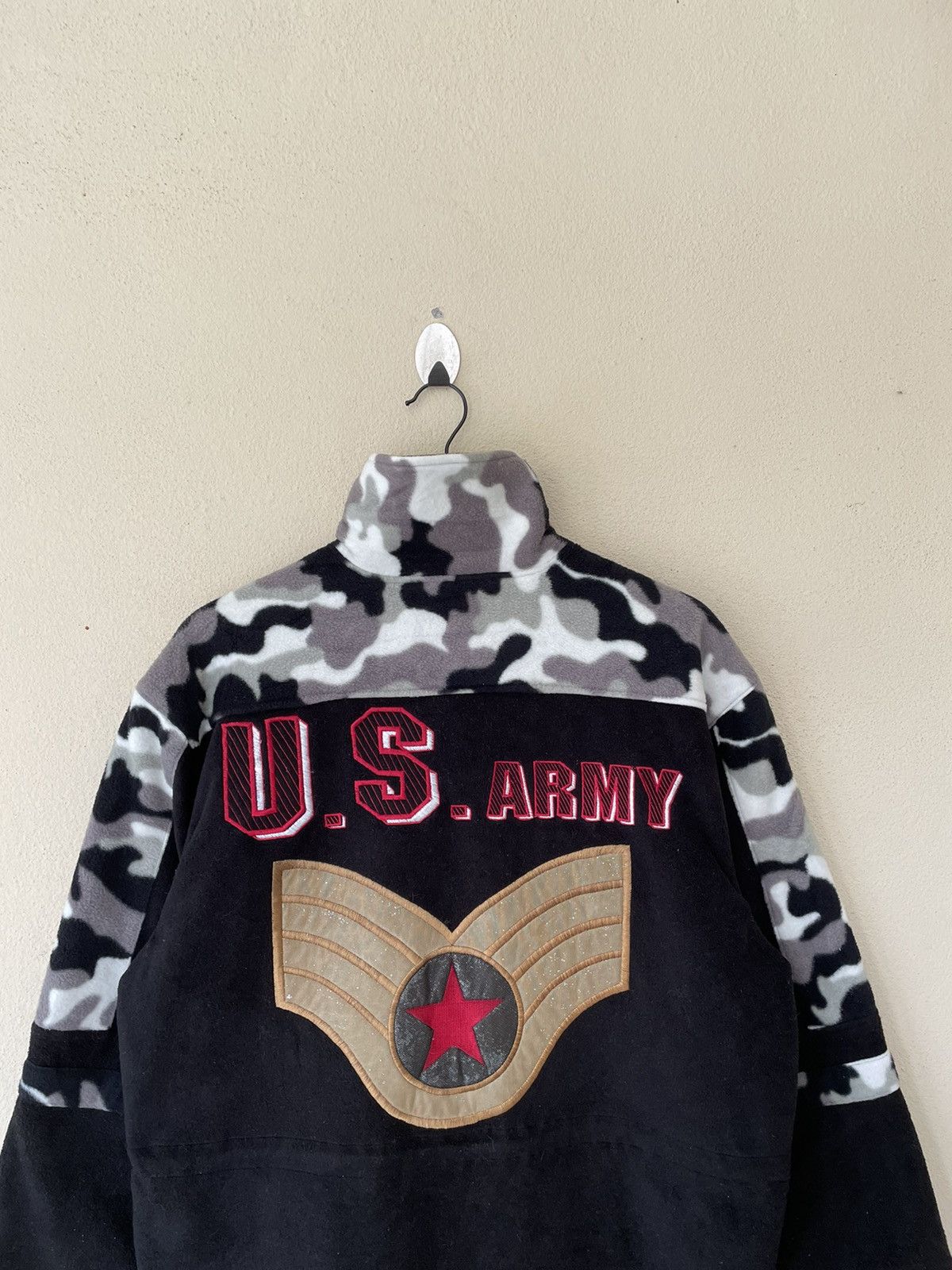 Vintage US ARMY FLEECE JACKET Size US M / EU 48-50 / 2 - 8 Thumbnail