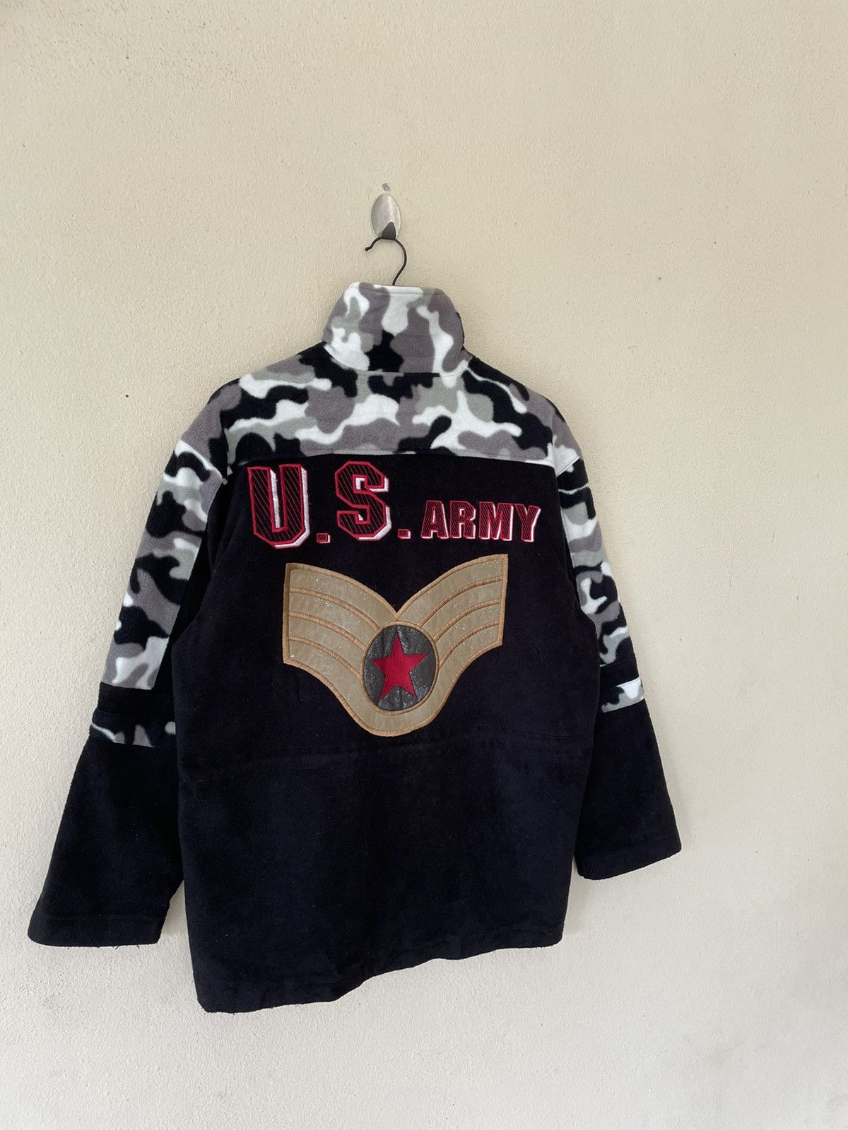 Vintage US ARMY FLEECE JACKET Size US M / EU 48-50 / 2 - 7 Thumbnail