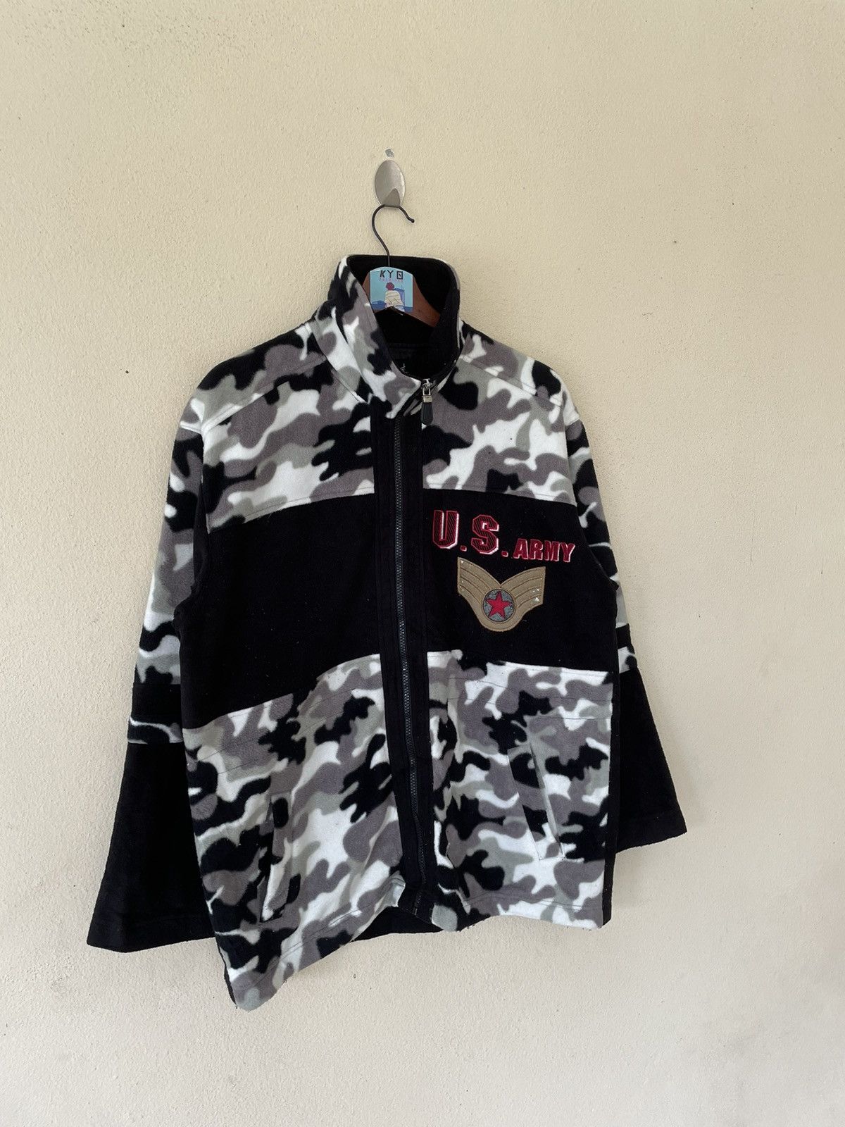 Vintage US ARMY FLEECE JACKET Size US M / EU 48-50 / 2 - 4 Thumbnail