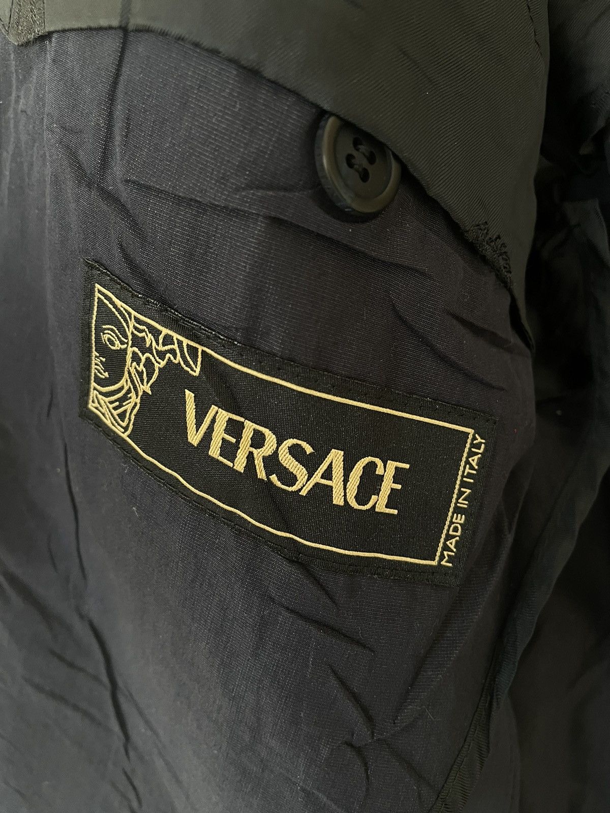Versace VERSACE JACKET COAT MADE IN ITALY Size US L / EU 52-54 / 3 - 10 Thumbnail