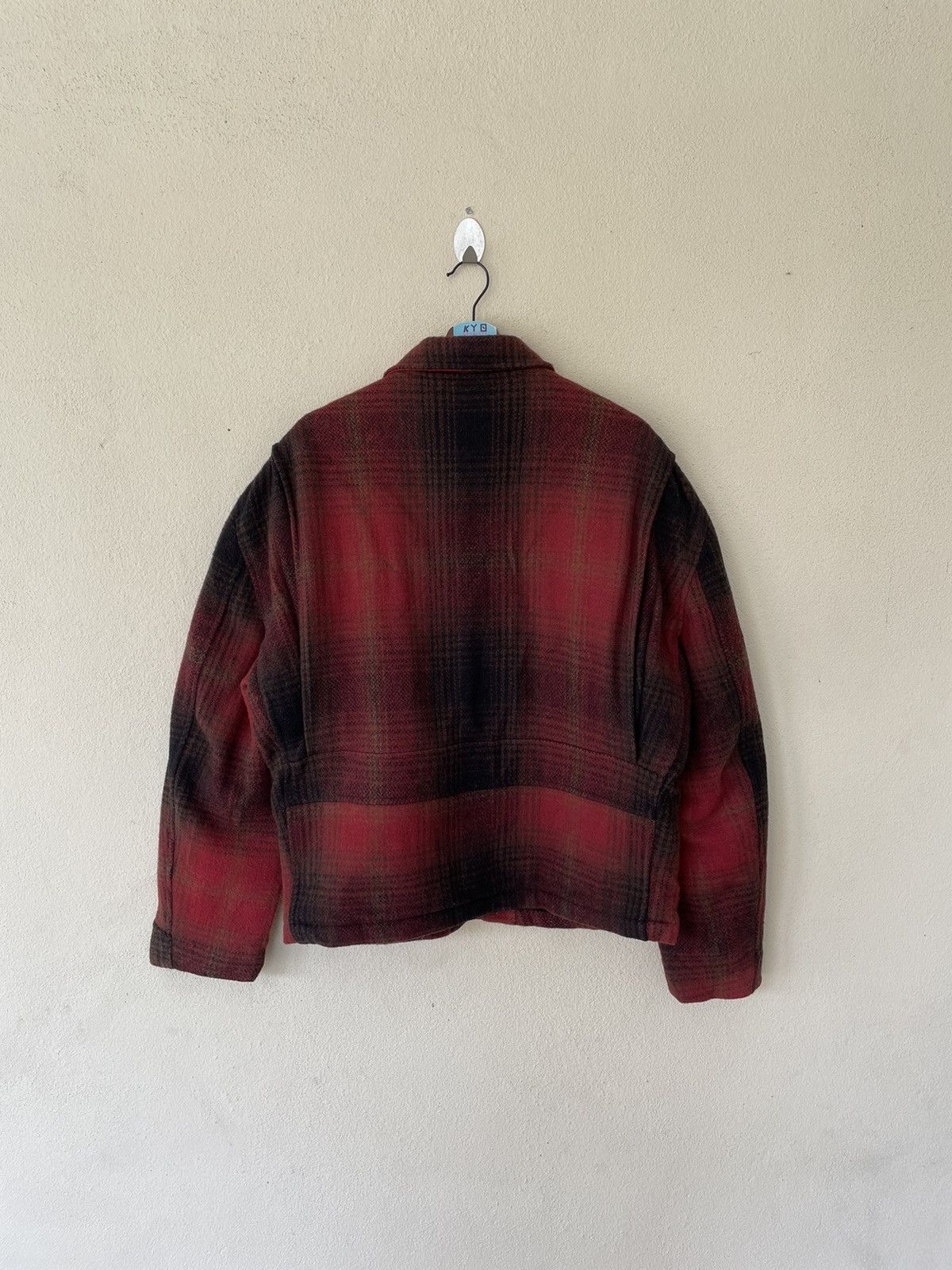 Flannel × Japanese Brand × Vintage VINTAGE THE MOMENT TARTAN FLANNEL JACKET Size US L / EU 52-54 / 3 - 4 Thumbnail