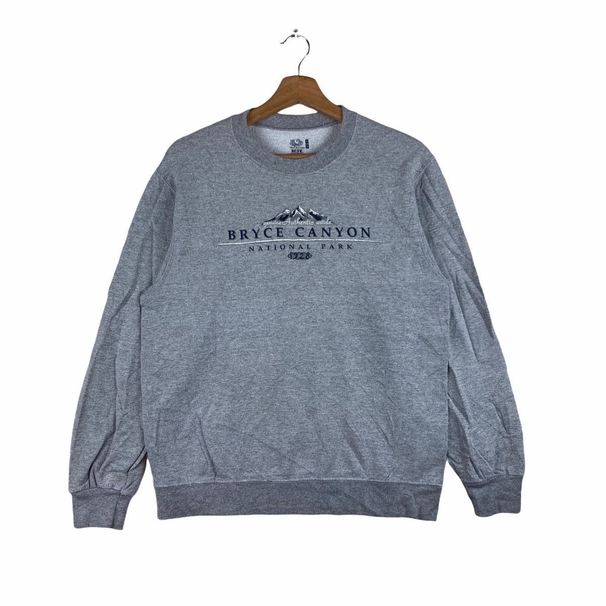 Vintage Vintage SWEATSHIRT BRYCE CANYON pullover jumper Size US S / EU 44-46 / 1 - 1 Thumbnail