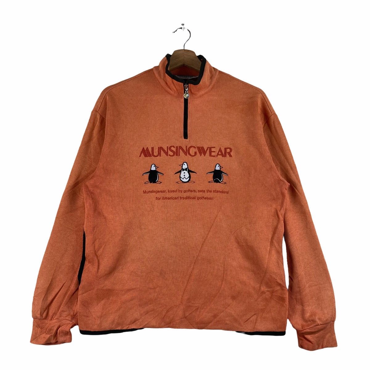 Grand Slam Vintage SWEATSHIRT GRANDSLAM MUNSINGWEAR zip pullover jumper Size US M / EU 48-50 / 2 - 1 Thumbnail