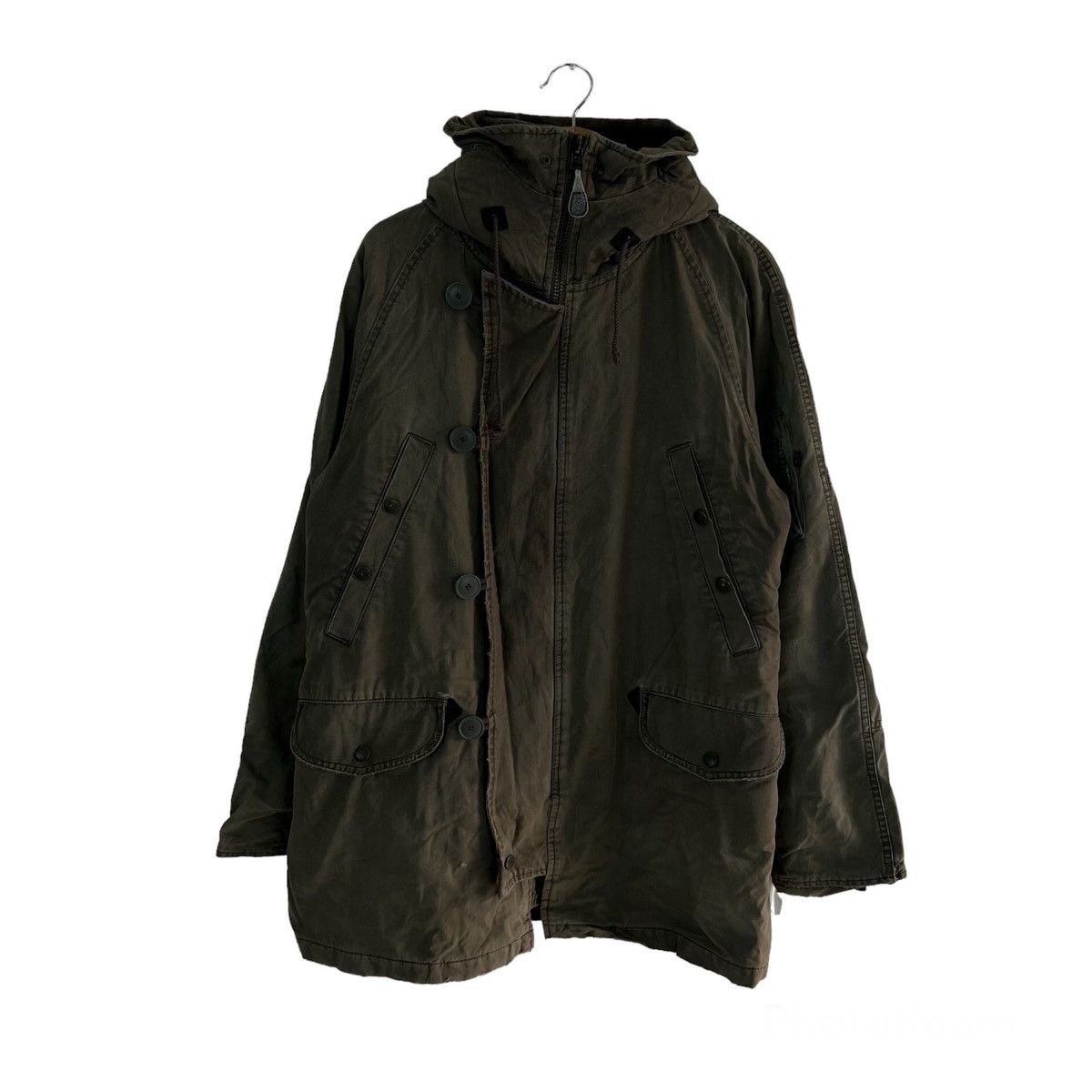 Vintage VINTAGE ALPHA INDUSTRIE INC. SURVIVAL PARKA JACKET MILITARY Size US L / EU 52-54 / 3 - 1 Thumbnail