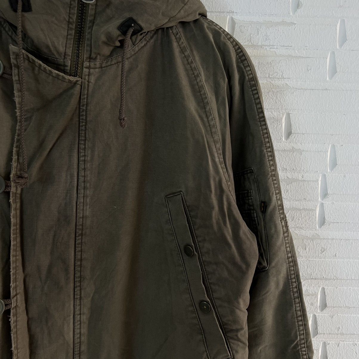 Vintage VINTAGE ALPHA INDUSTRIE INC. SURVIVAL PARKA JACKET MILITARY Size US L / EU 52-54 / 3 - 3 Thumbnail