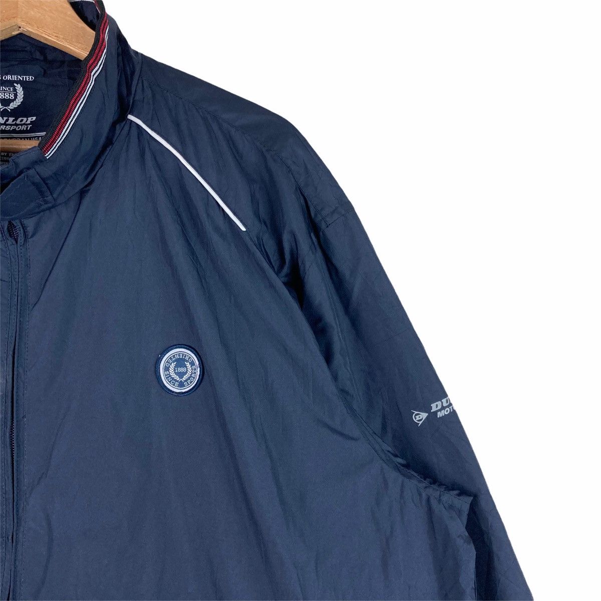Dunlop DUNLOP jacket zip up pullover jumper Size US XXL / EU 58 / 5 - 3 Thumbnail