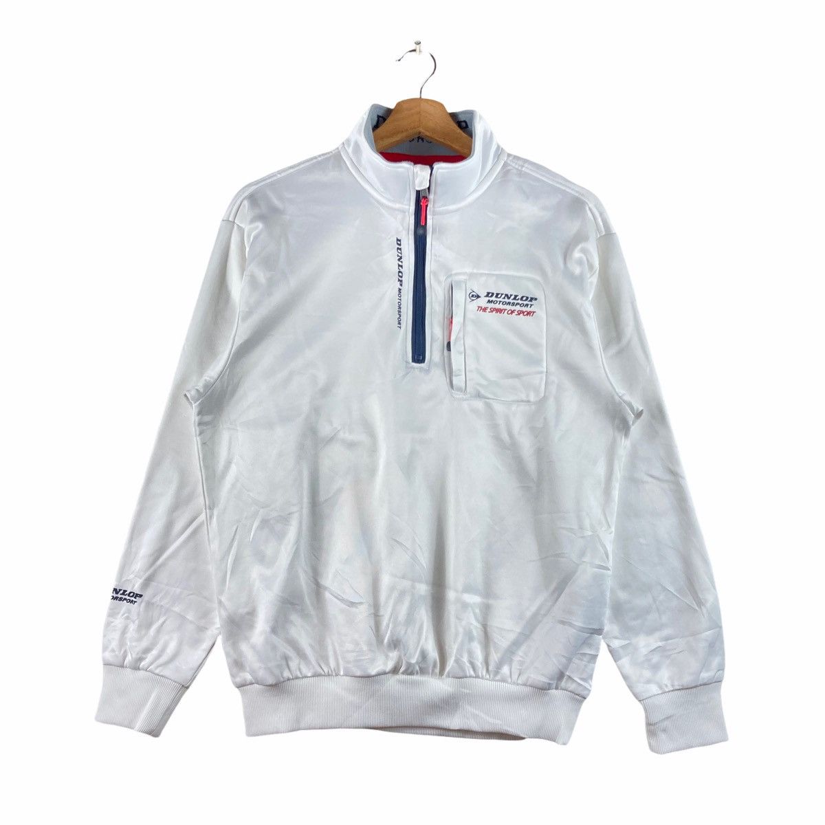 Dunlop Vintage JACKET DUNLOP half zip up pullover jumper Size US M / EU 48-50 / 2 - 1 Thumbnail
