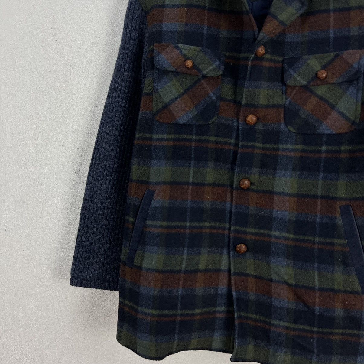 Japanese Brand RARE VINTAGE KARL HELMUT WOOL JACKET FABRIC FROM ITALY Size US M / EU 48-50 / 2 - 4 Thumbnail