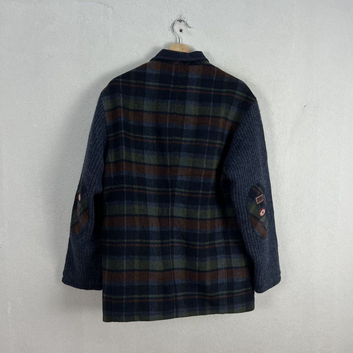 Japanese Brand RARE VINTAGE KARL HELMUT WOOL JACKET FABRIC FROM ITALY Size US M / EU 48-50 / 2 - 12 Thumbnail
