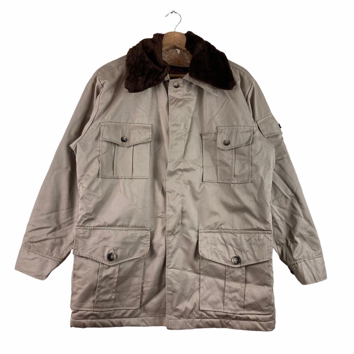 Vintage WINTER JACKET MIDORI zip up pullover jumper Size US L / EU 52-54 / 3 - 1 Thumbnail