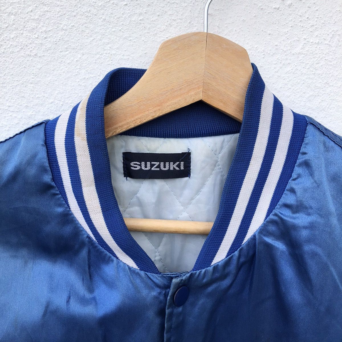 Japanese Brand VARSITY JACKET SUZUKI CULTUS CRESCENT WAGON SATIN Size US M / EU 48-50 / 2 - 6 Thumbnail
