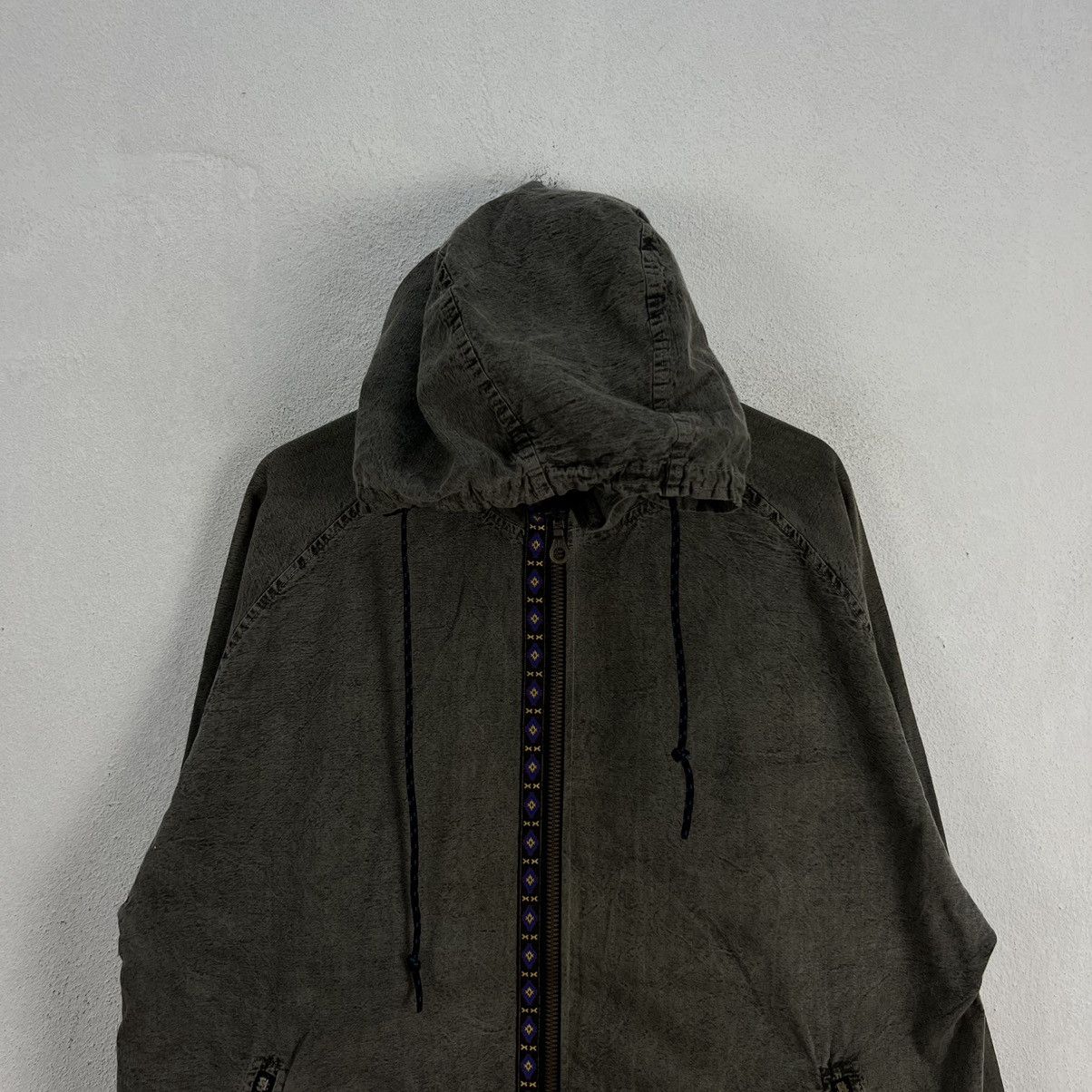 Japanese Brand VINTAGE ALF MADE IN USA ZIPPER JACKET MILITARY DESIGN Size US L / EU 52-54 / 3 - 3 Thumbnail