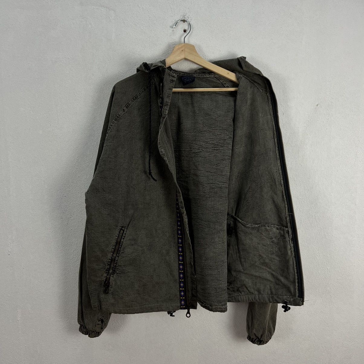 Japanese Brand VINTAGE ALF MADE IN USA ZIPPER JACKET MILITARY DESIGN Size US L / EU 52-54 / 3 - 11 Thumbnail