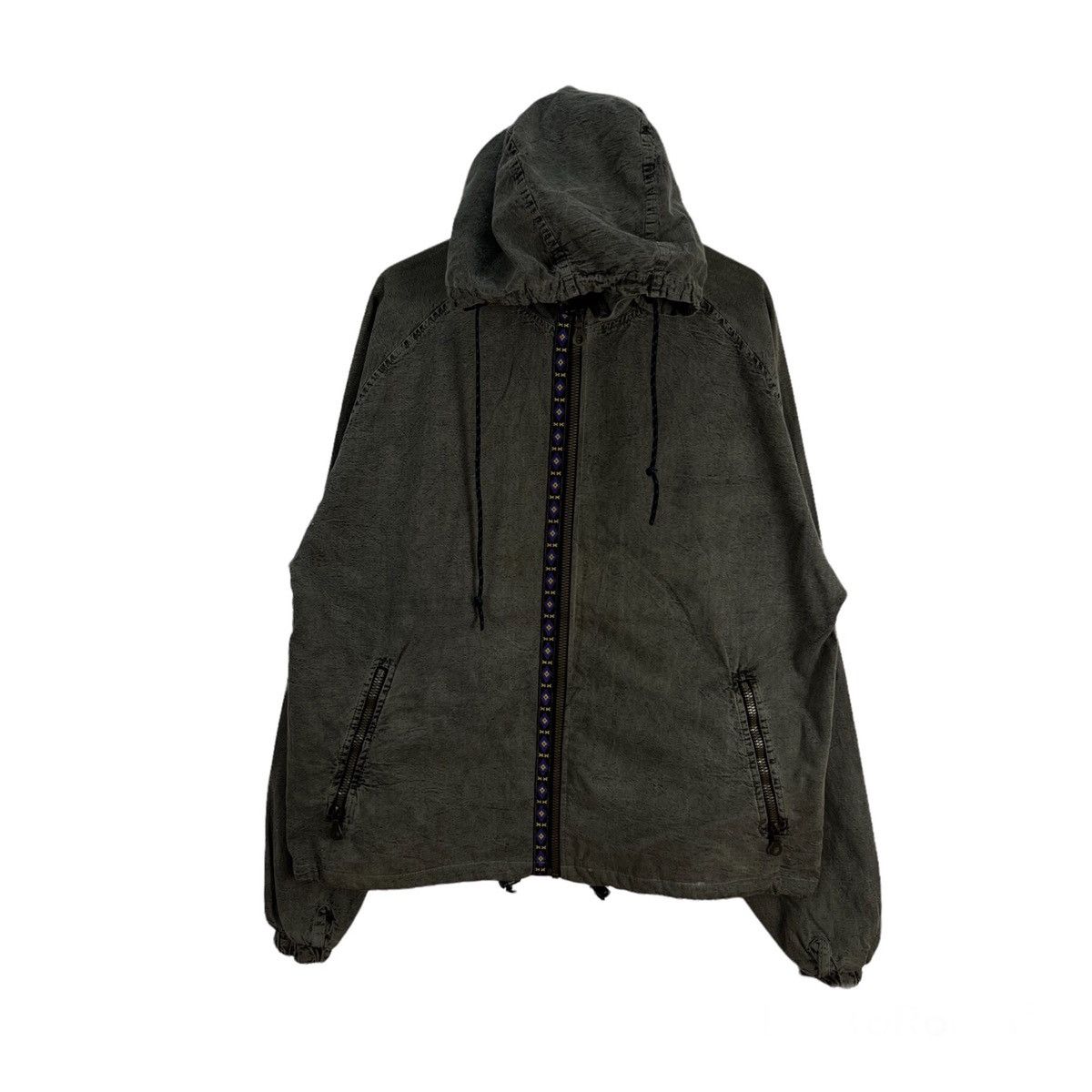 Japanese Brand VINTAGE ALF MADE IN USA ZIPPER JACKET MILITARY DESIGN Size US L / EU 52-54 / 3 - 1 Thumbnail
