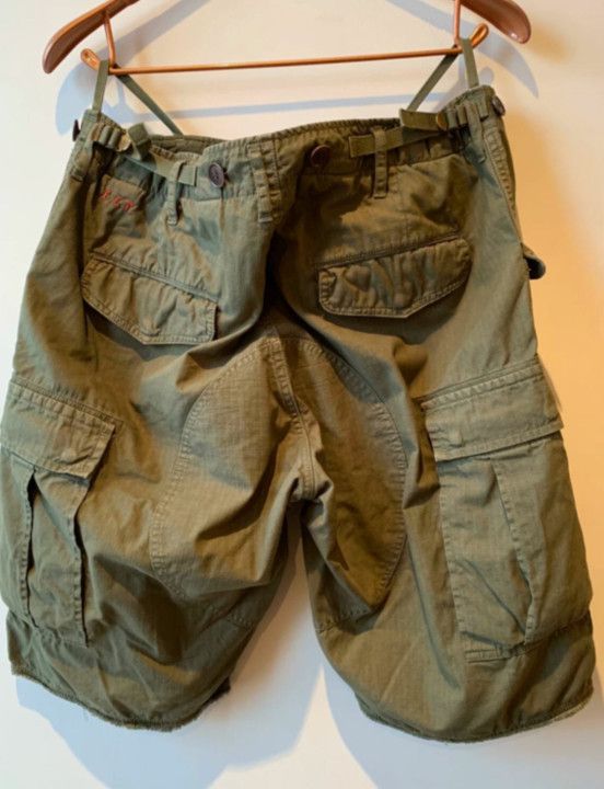 image of Visvim 17Ss Ict Eiger Shorts in Yellow, Men's (Size 36)