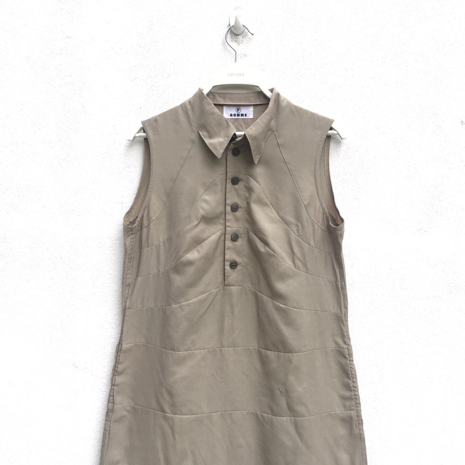 Vintage × Yohji Yamamoto × gomme Vintage Gomme Japan Dress Shirt Size S / US 4 / IT 40 - 2 Thumbnail