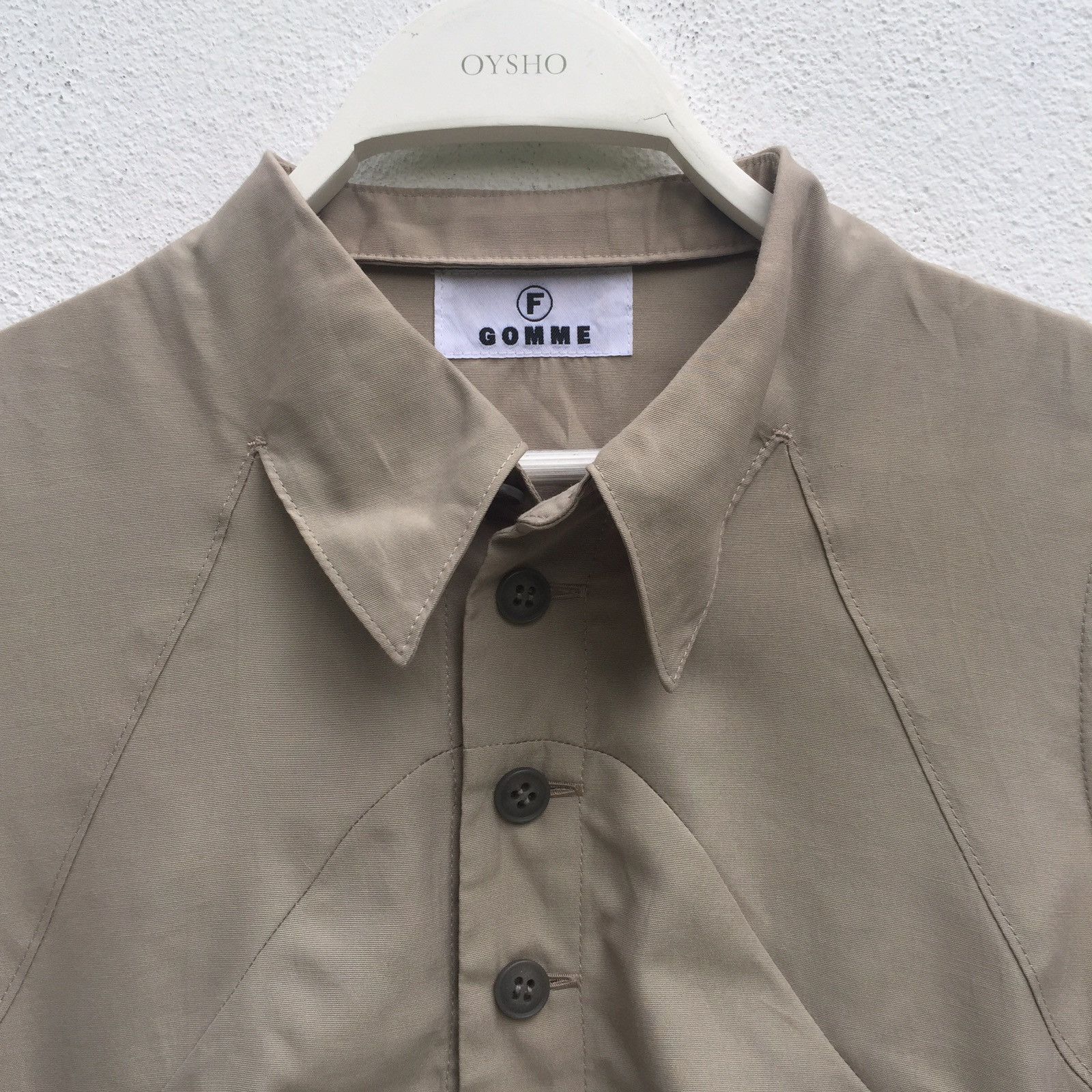Vintage × Yohji Yamamoto × gomme Vintage Gomme Japan Dress Shirt Size S / US 4 / IT 40 - 8 Thumbnail
