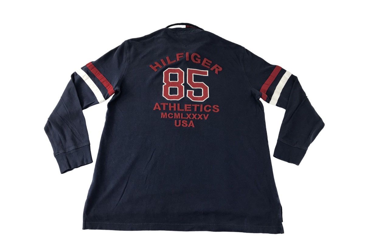 Sports Specialties × Tommy Hilfiger × Vintage Tommy Hilfiger Custom Fit Polo Rugby Tee R085j Size US XL / EU 56 / 4 - 1 Thumbnail