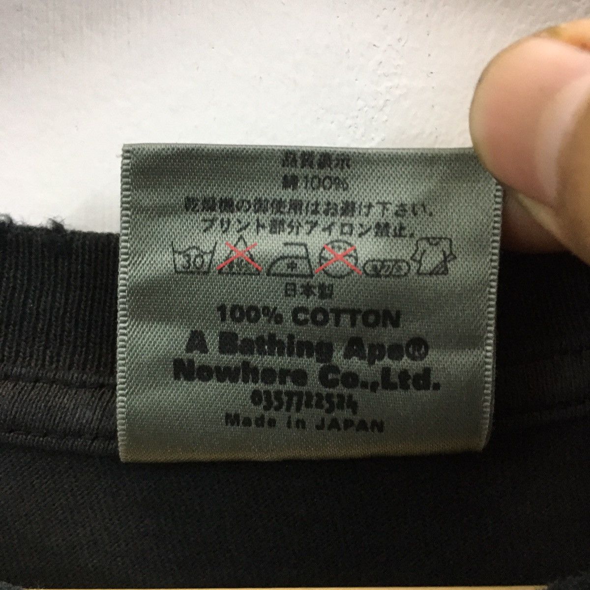 Bape × Vintage Vintage A Bathing Ape Distressed Tshirt Size US M / EU 48-50 / 2 - 4 Thumbnail