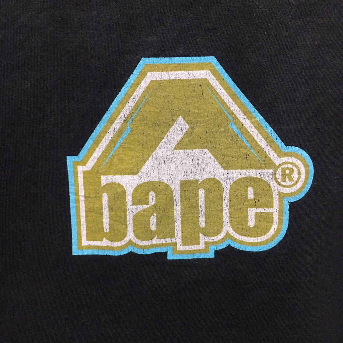 Bape × Vintage Vintage A Bathing Ape Distressed Tshirt Size US M / EU 48-50 / 2 - 8 Thumbnail