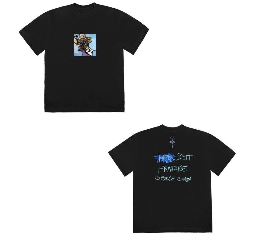 Travis Scott Travis Scott Portrait of Travis Title Tee Size US XL / EU 56 / 4 - 1 Thumbnail