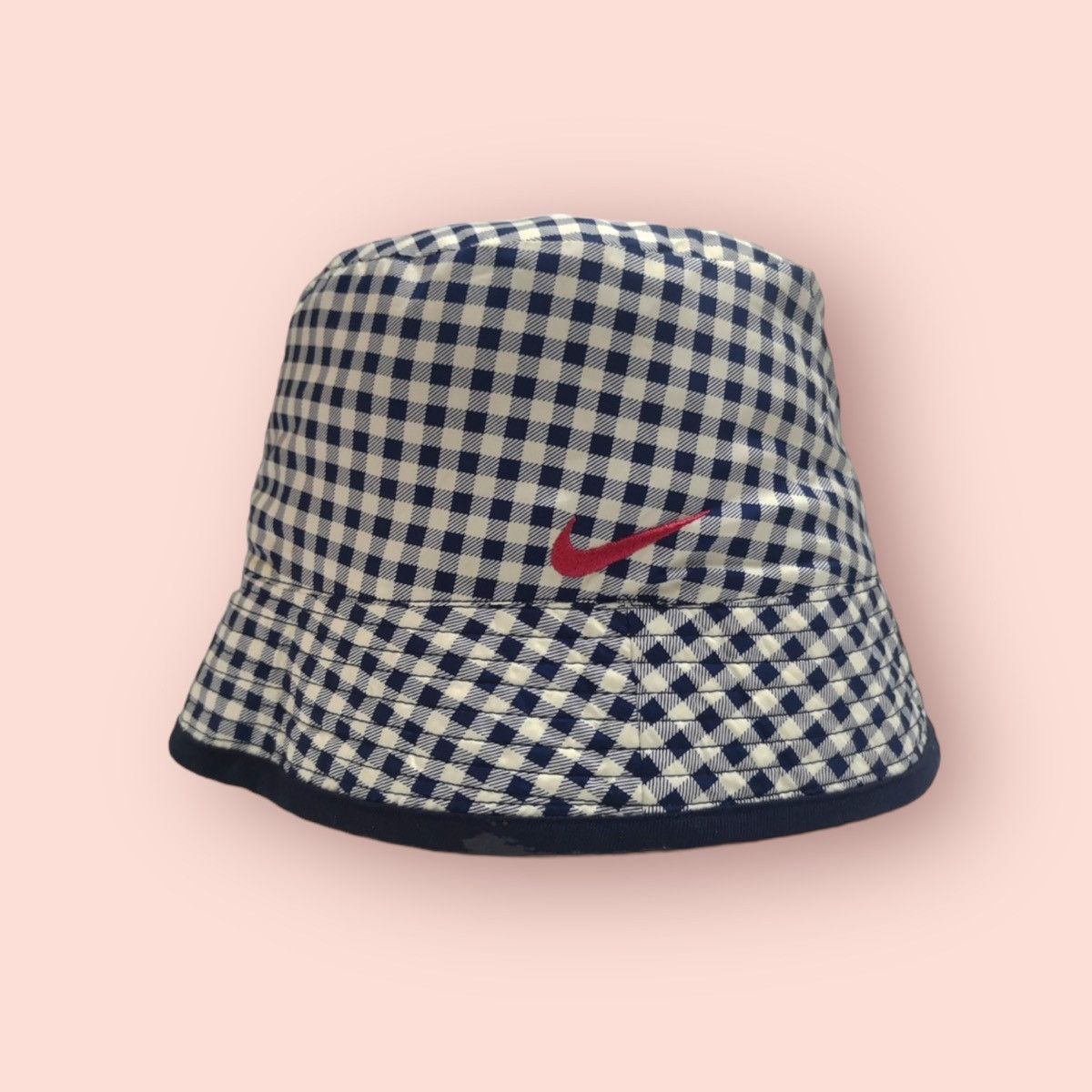 Edition Japan × Nike × Vintage RARE VINTAGE EMBROIDERED SWOOSH REVERSIBLE BUCKET HAT Size ONE SIZE - 4 Thumbnail