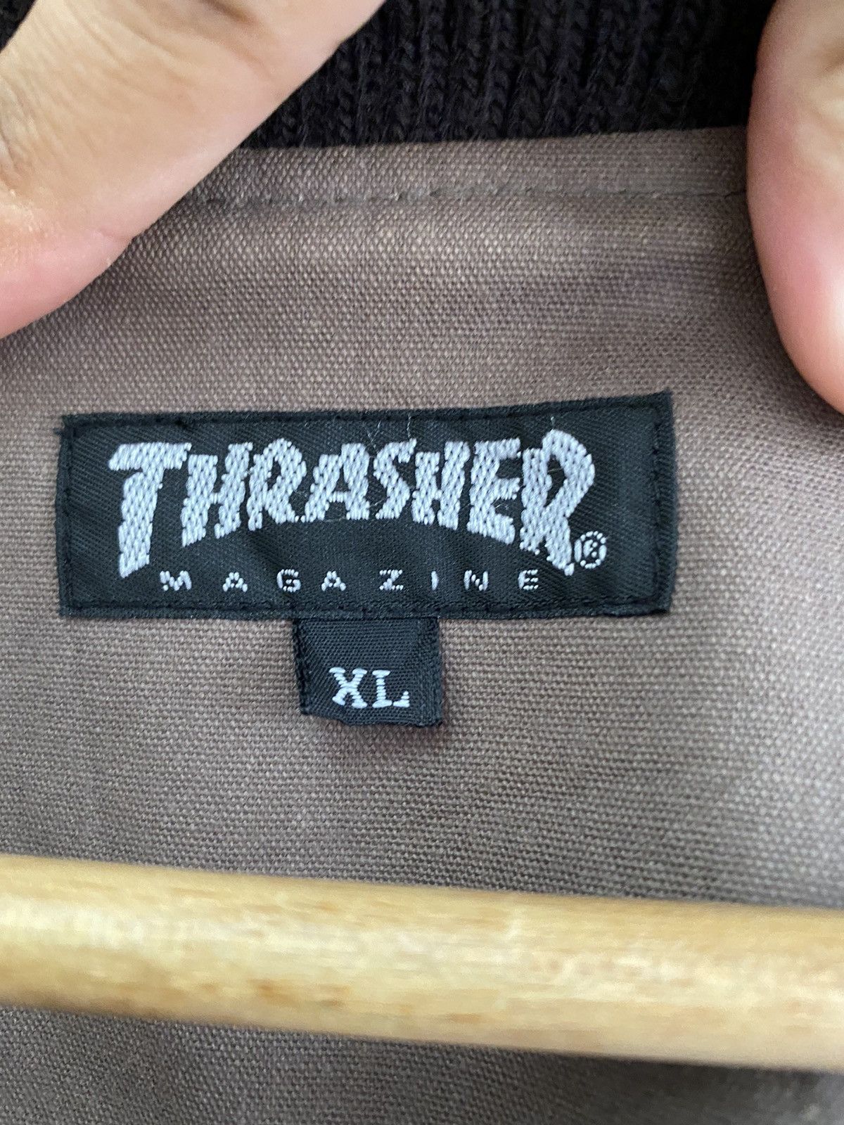 Santa Cruz Skateboards Vintage Streetwear Thrasher Baseball Oversize Varsity Jacket Size US XXL / EU 58 / 5 - 11 Thumbnail