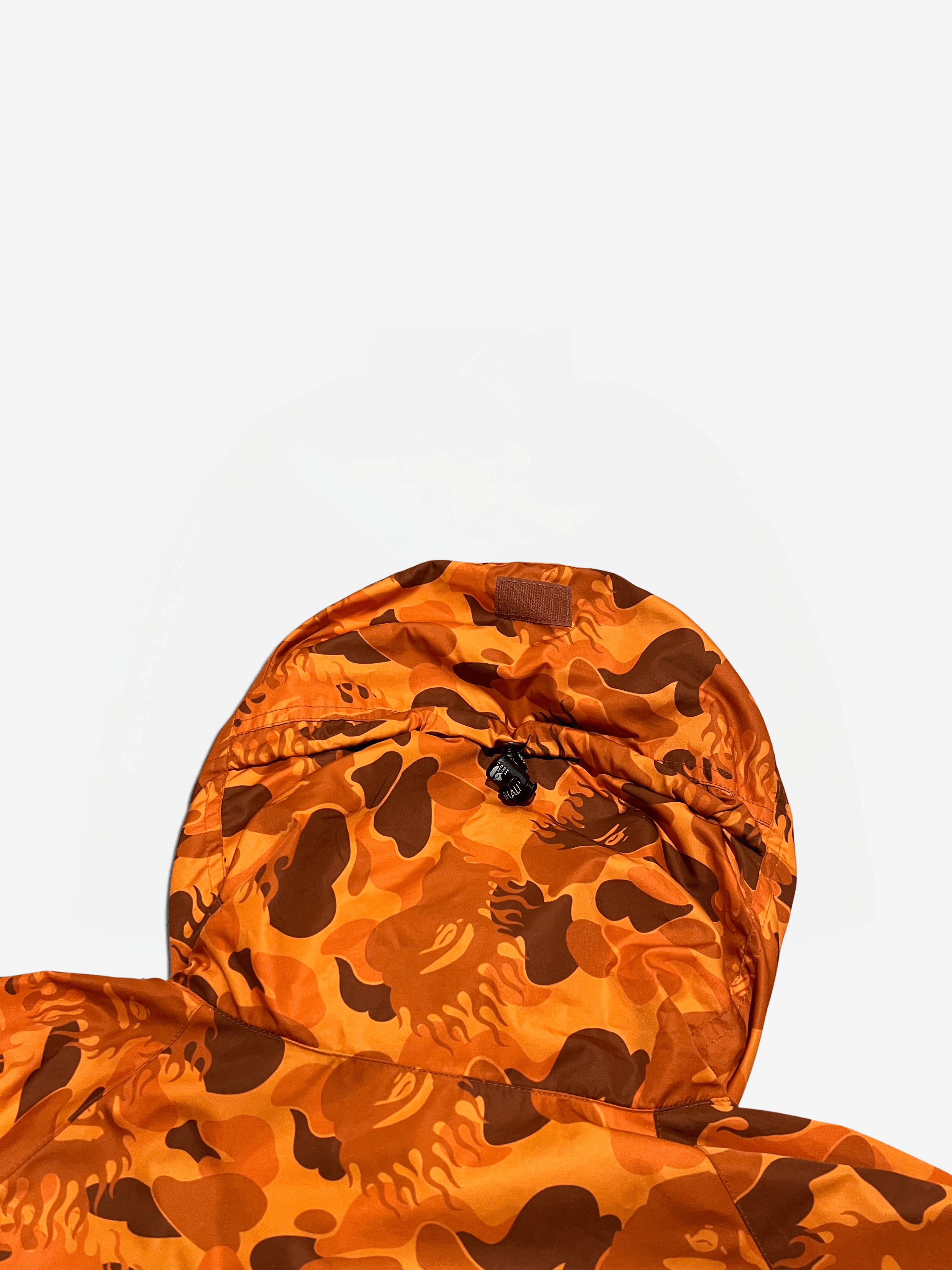 Bape BAPE Orange Nigo Flame Camo Snowboard Jacket Size US M / EU 48-50 / 2 - 4 Thumbnail