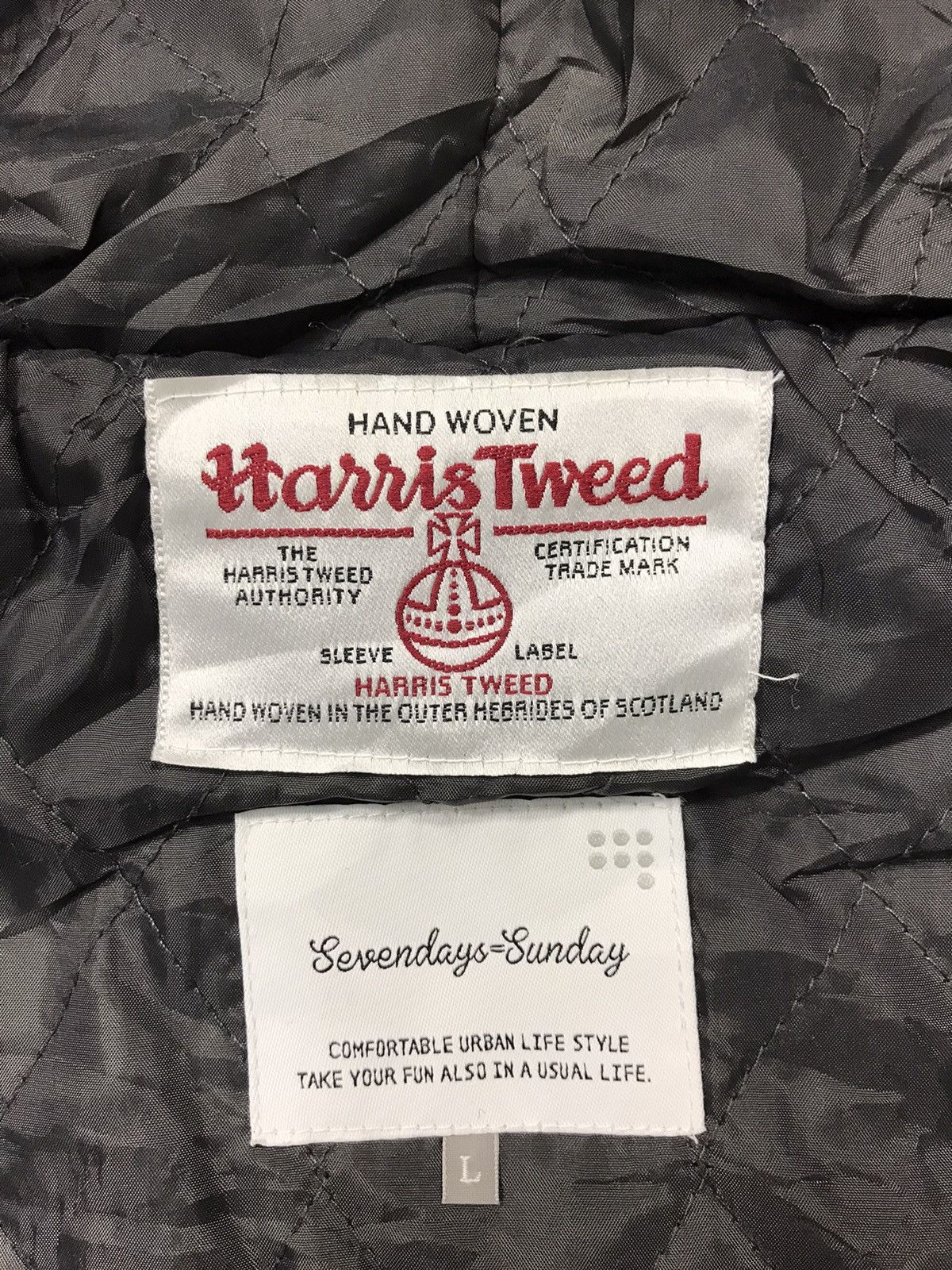 Harris Tweed Haris Tweed X Sevenday Sunday Hand Woven Scotish Wool Duffel Size M / US 6-8 / IT 42-44 - 7 Thumbnail