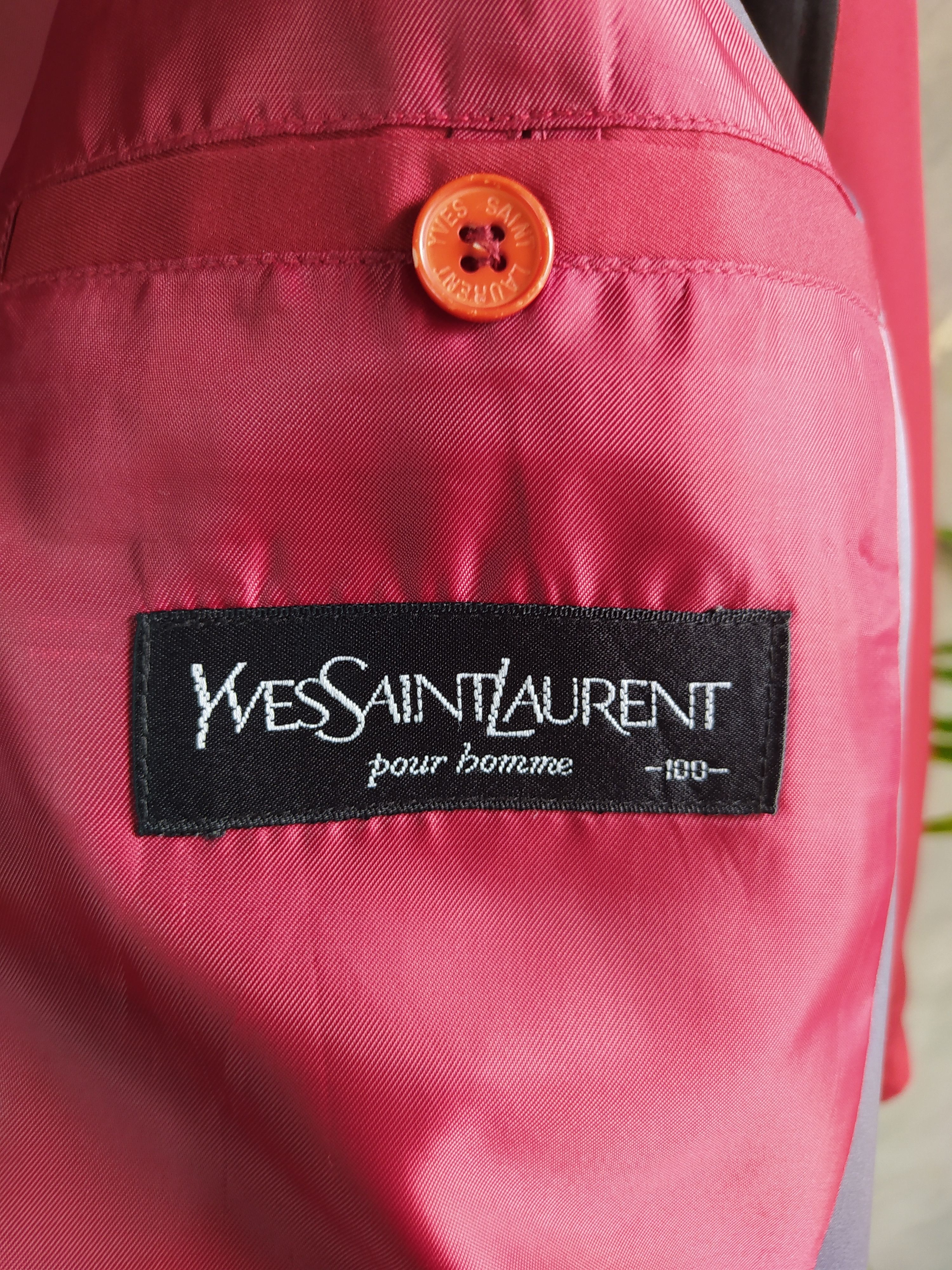 Vintage Big logo • YSL vintage Jacket Size US L / EU 52-54 / 3 - 7 Thumbnail