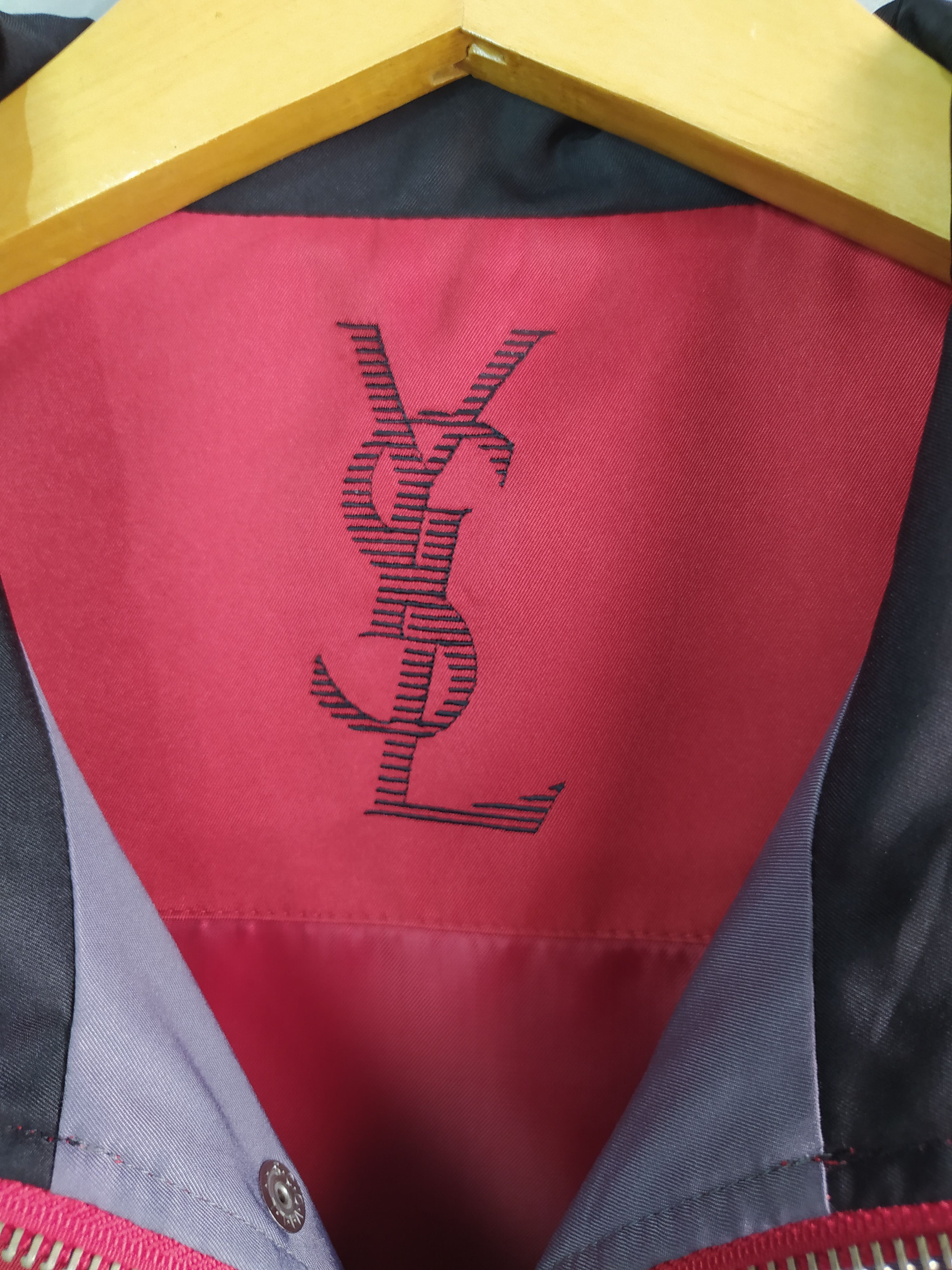 Vintage Big logo • YSL vintage Jacket Size US L / EU 52-54 / 3 - 3 Thumbnail