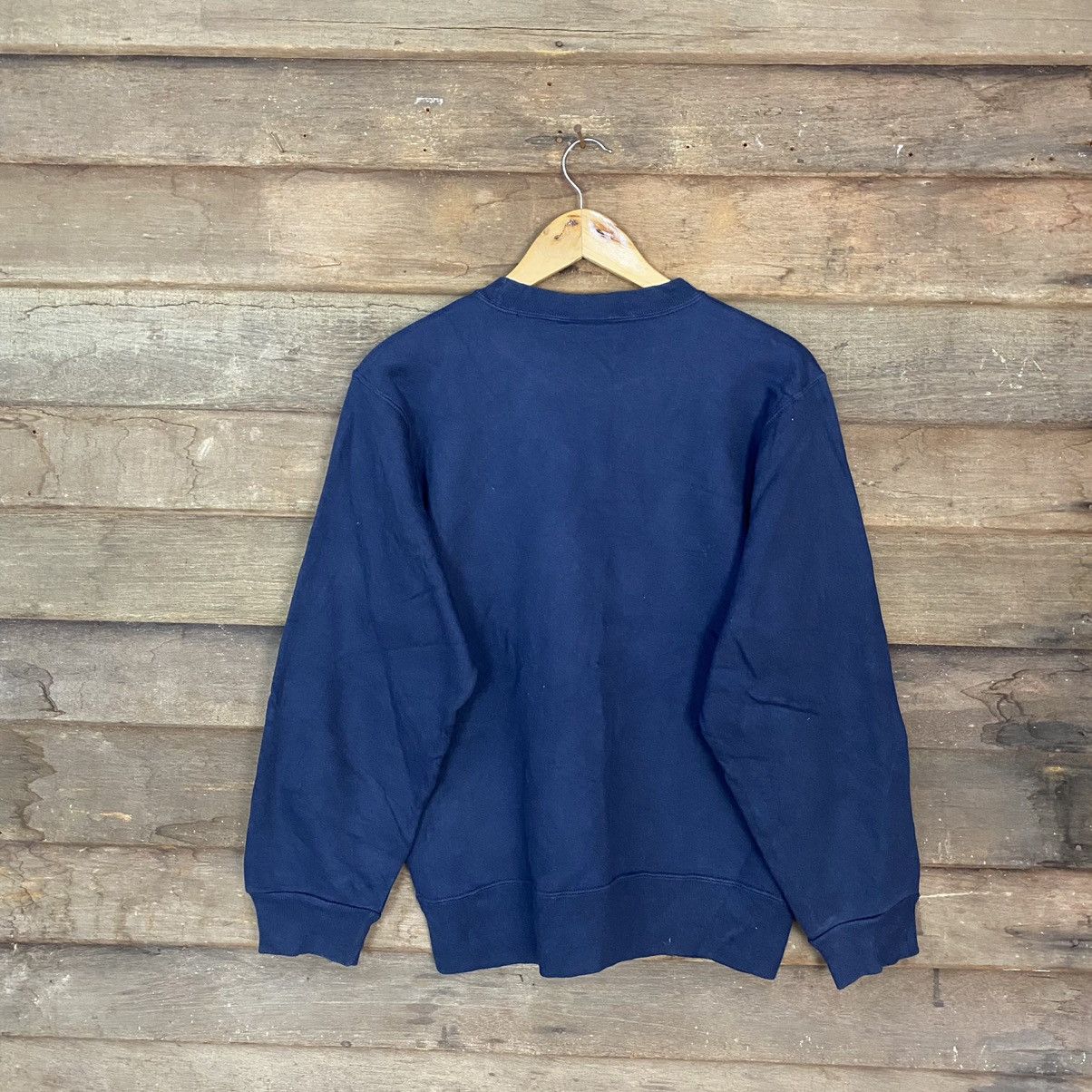 Champion Champion faded Blue Small Logo Sweatshirt vintage #3685 Size US S / EU 44-46 / 1 - 14 Thumbnail