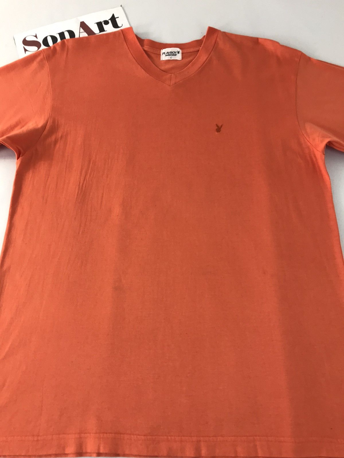 Playboy Playboy Simple Logo Colour Orange Tee Size US M / EU 48-50 / 2 - 3 Thumbnail