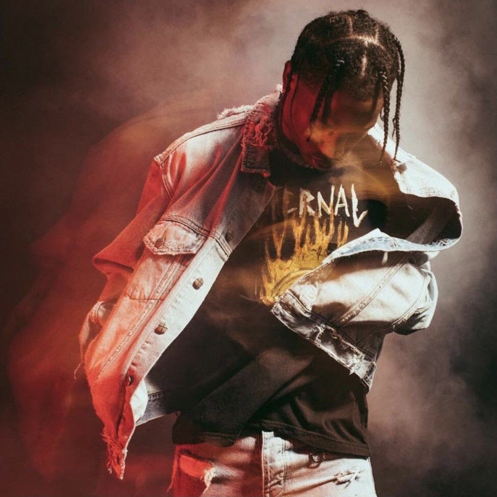 Ksubi × Travis Scott FW17 Ksubi x Travis Scott Distressed Denim Jacket(01)