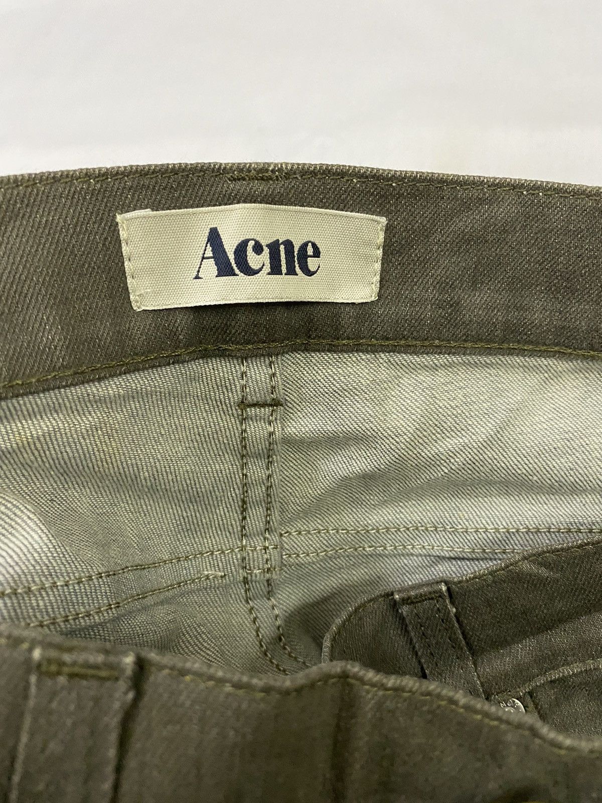 Acne Studios Acne Ace Nelson khaki Jeans Size US 33 - 7 Thumbnail