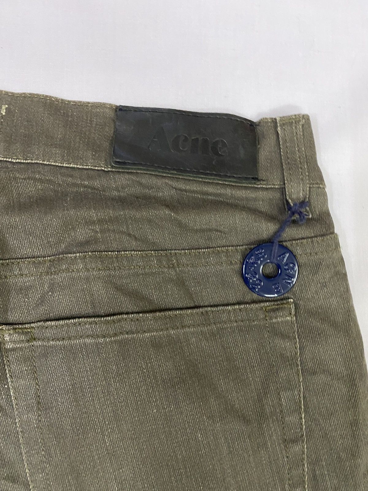 Acne Studios Acne Ace Nelson khaki Jeans Size US 33 - 6 Thumbnail
