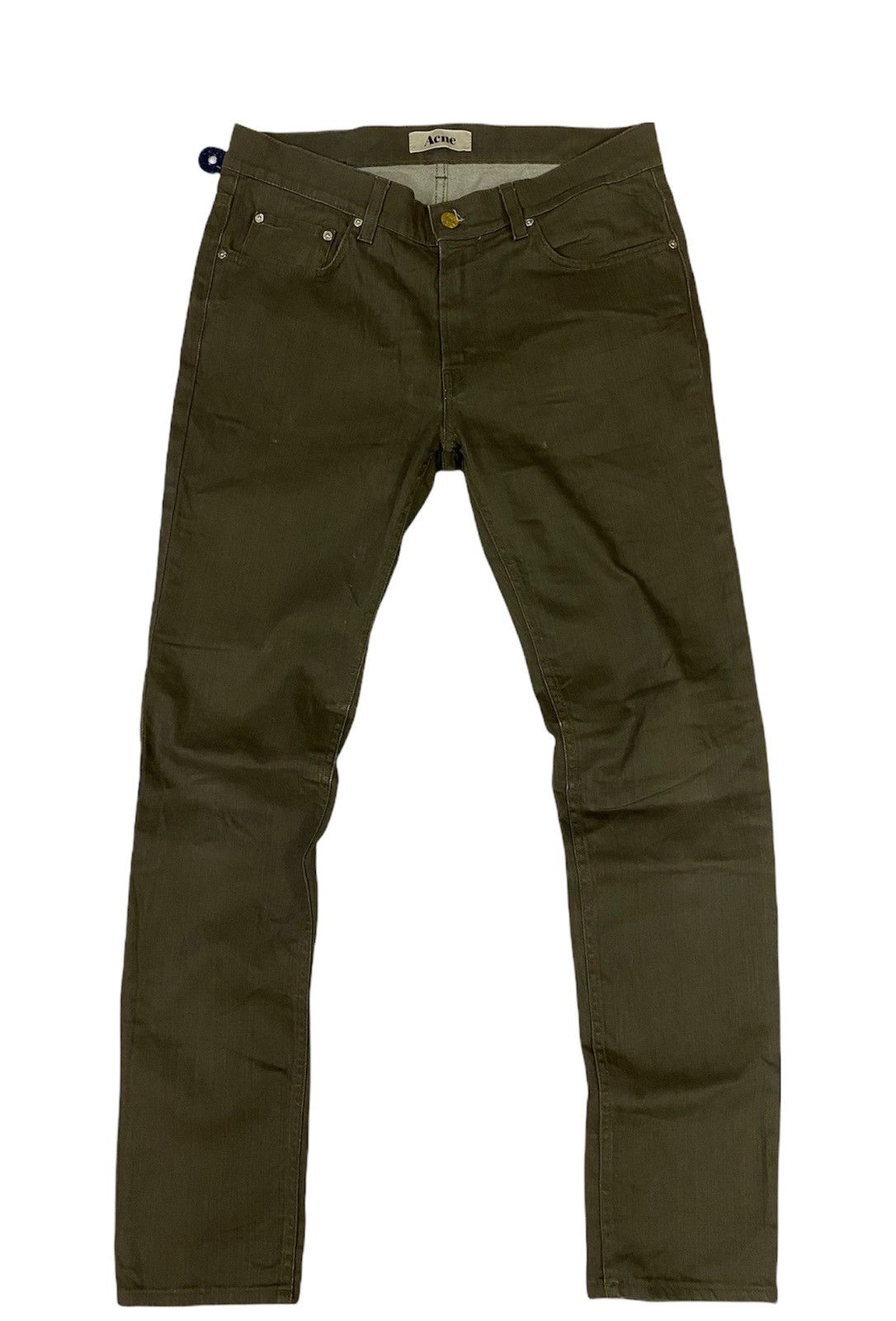 Acne Studios Acne Ace Nelson khaki Jeans Size US 33 - 1 Thumbnail