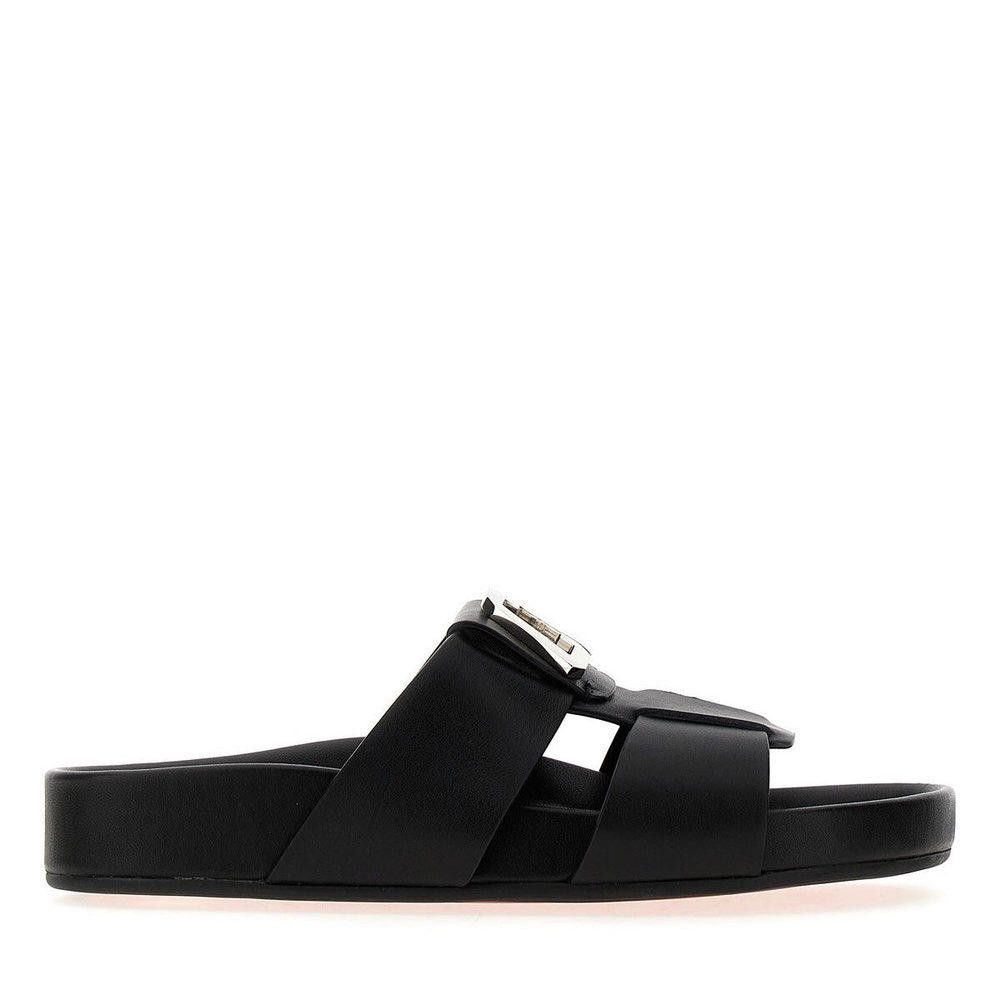 Christian Louboutin CL Dhabubizz Leather Sandal Size 40