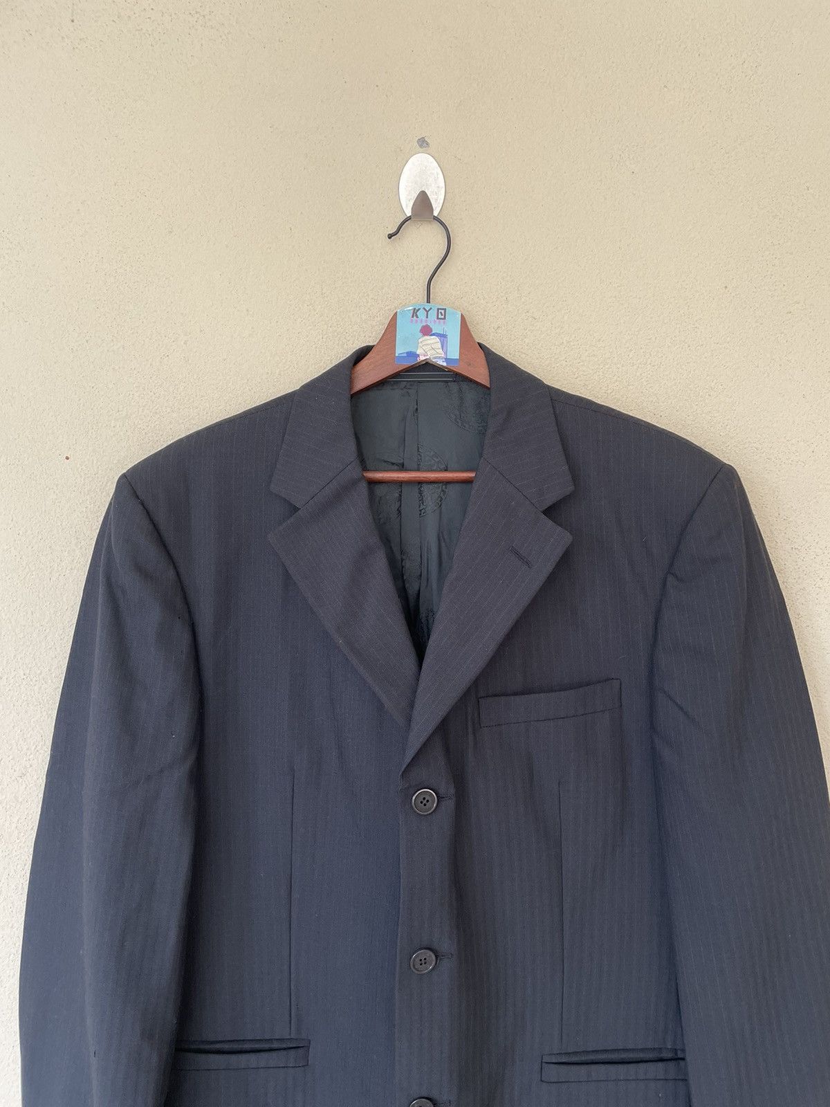 Versace VINTAGE VERSACE V2 BLAZER Size US L / EU 52-54 / 3 - 3 Thumbnail