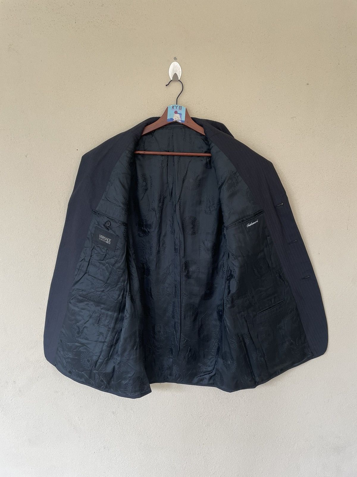 Versace VINTAGE VERSACE V2 BLAZER Size US L / EU 52-54 / 3 - 4 Thumbnail