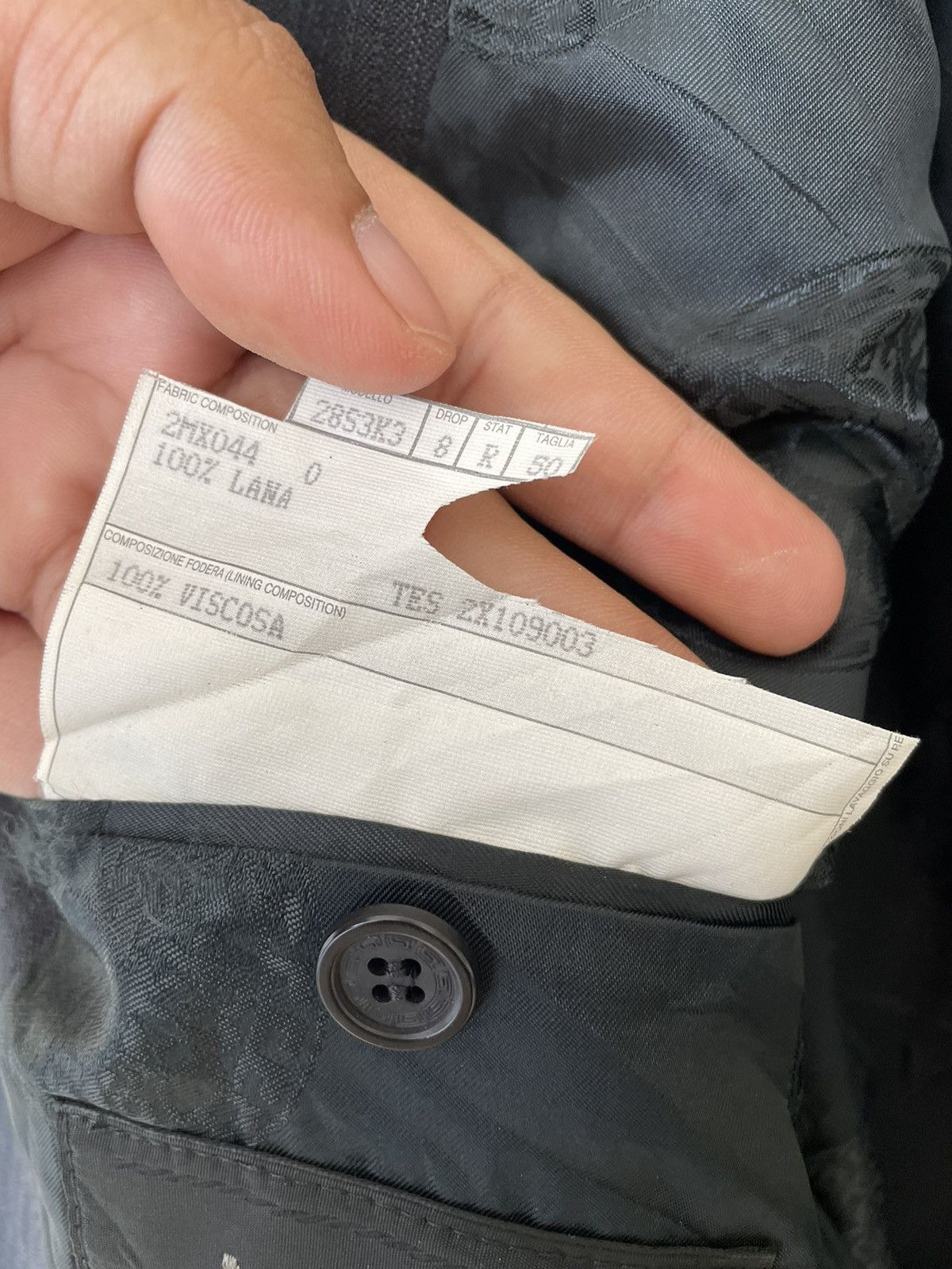 Versace VINTAGE VERSACE V2 BLAZER Size US L / EU 52-54 / 3 - 10 Thumbnail