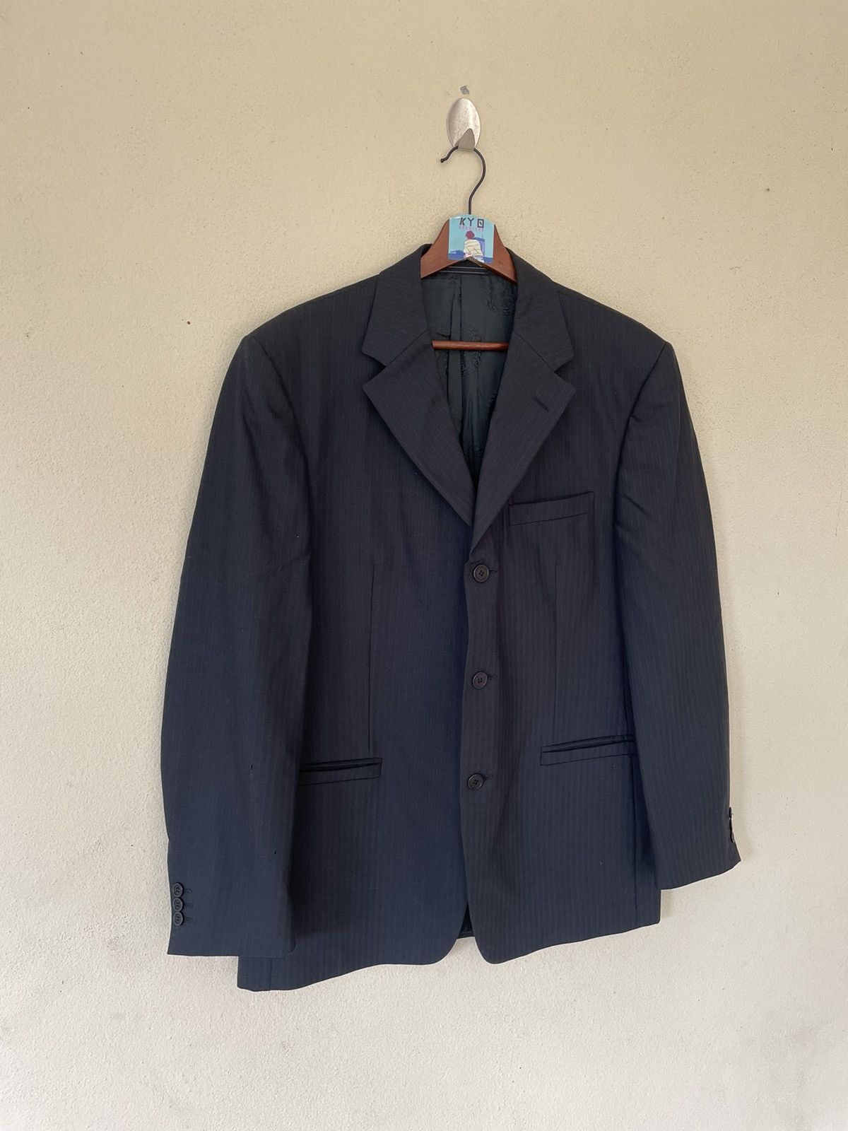Versace VINTAGE VERSACE V2 BLAZER Size US L / EU 52-54 / 3 - 2 Thumbnail