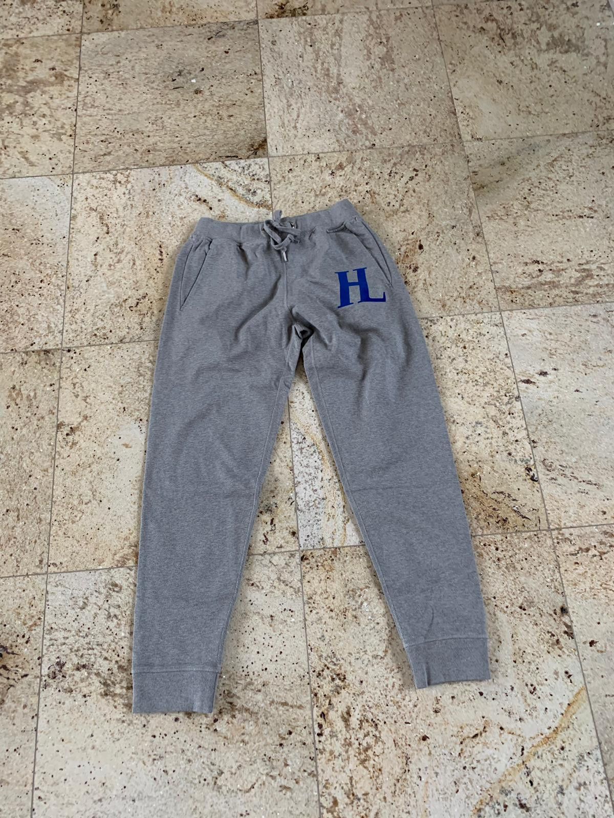 image of Helmut Lang Masc High Sweat Pants In Grey, Men's (Size 30)