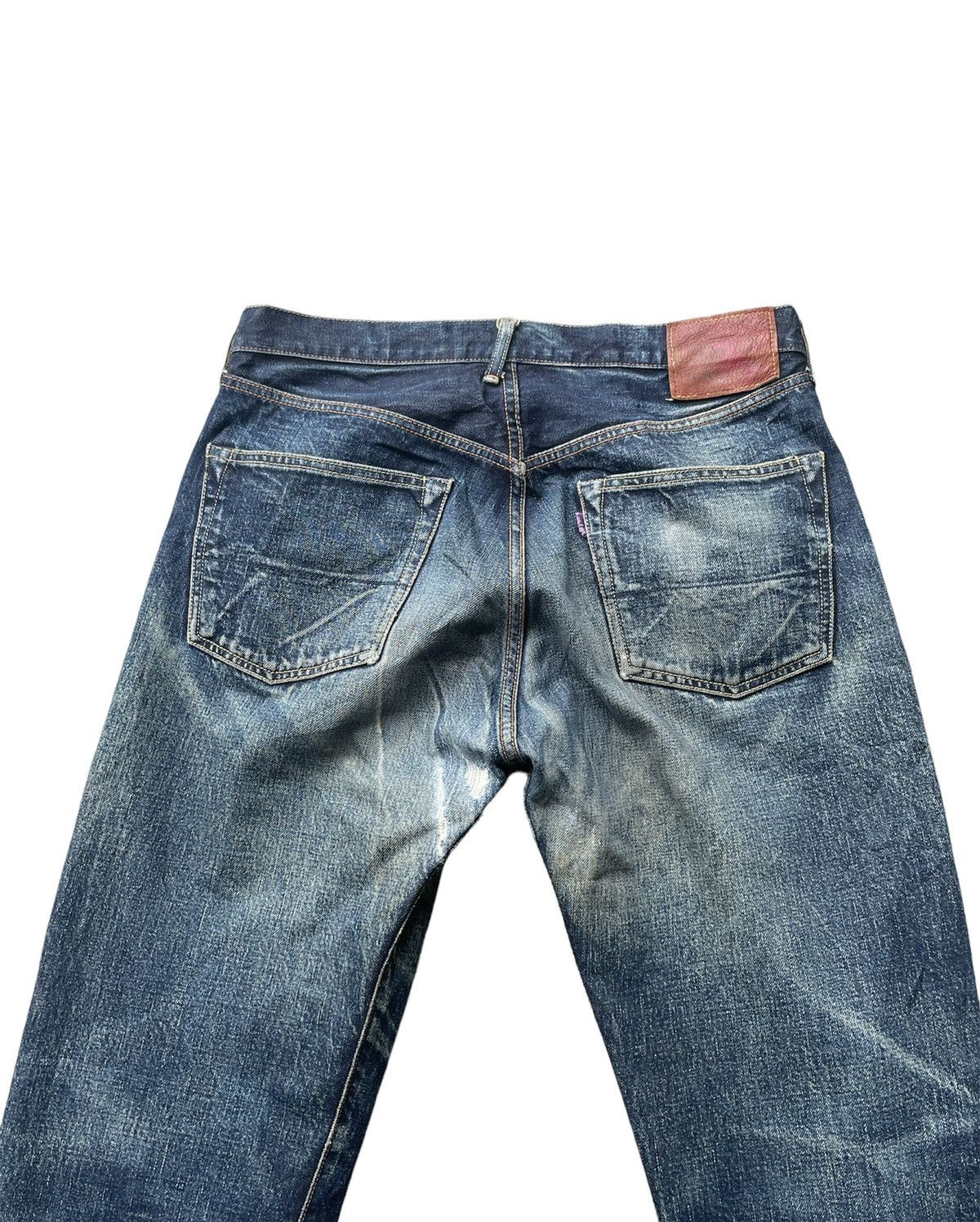Japanese Brand Unknown Vintage Japan Selvedge Denim Size US 34 / EU 50 - 12 Thumbnail