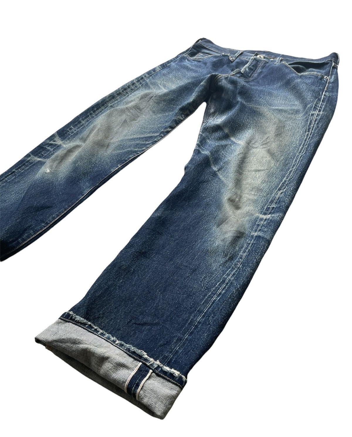 Japanese Brand Unknown Vintage Japan Selvedge Denim Size US 34 / EU 50 - 3 Thumbnail