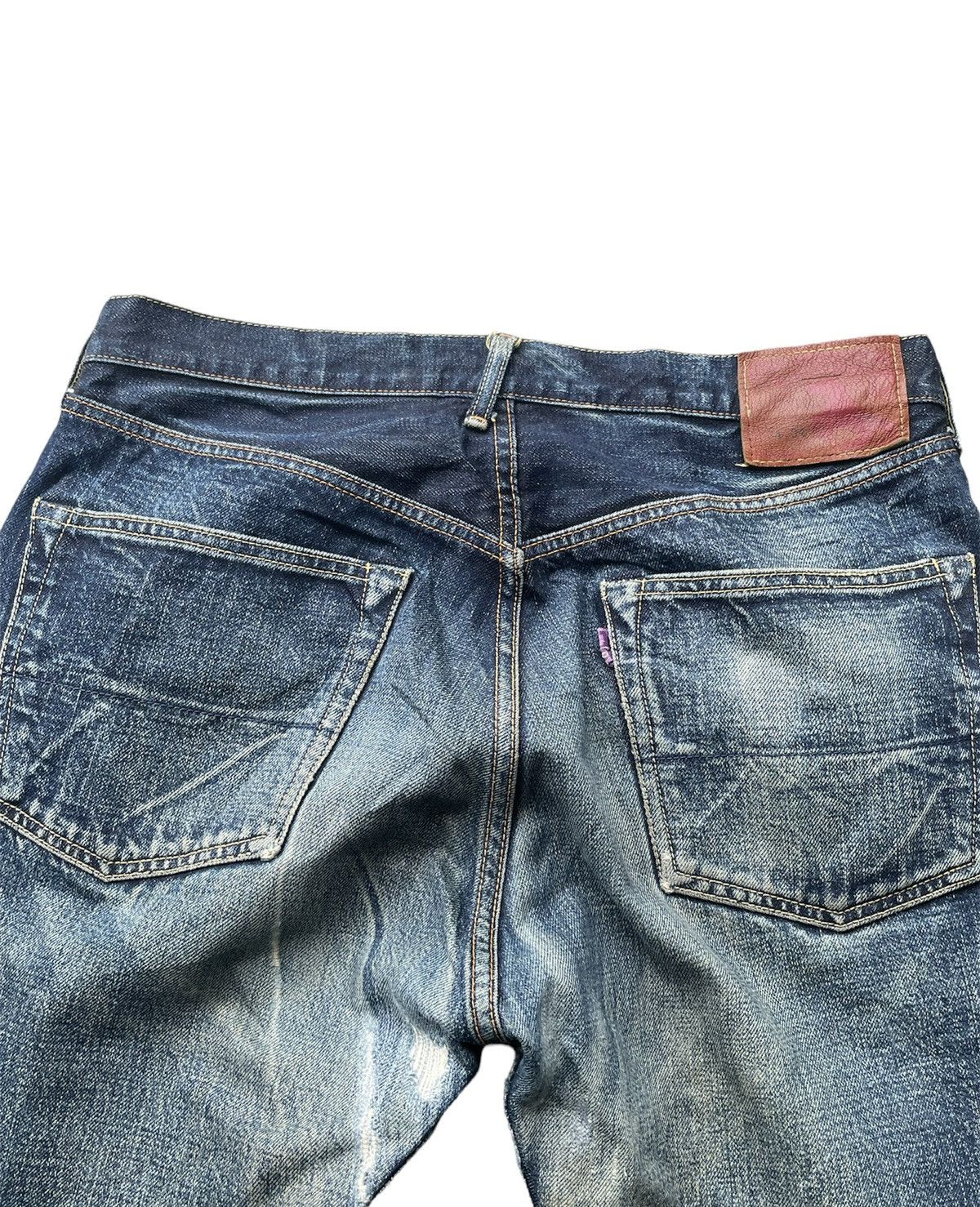 Japanese Brand Unknown Vintage Japan Selvedge Denim Size US 34 / EU 50 - 13 Thumbnail
